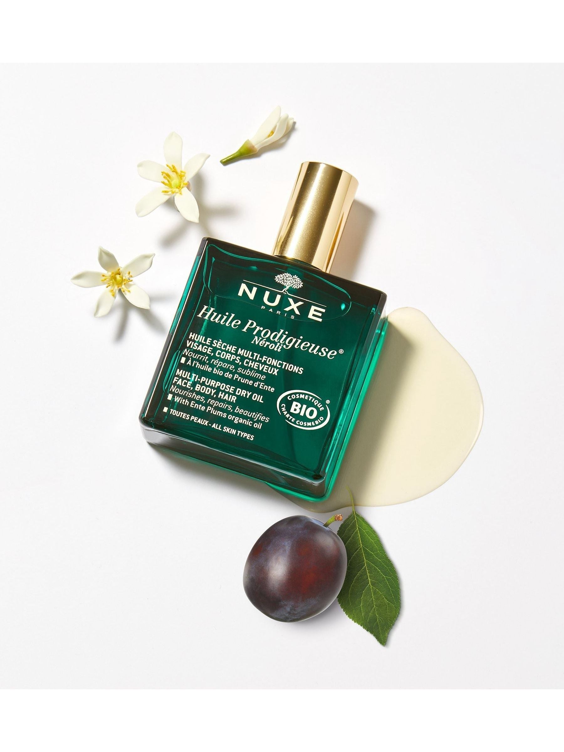 Nuxe Dry Oil Neroli 100ml, imported from the UK