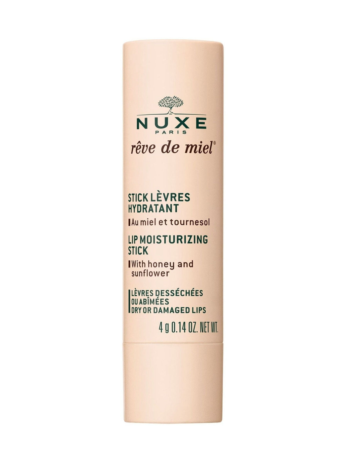 Nuxe Reve de Miel lip moisturising stick, imported from the UK