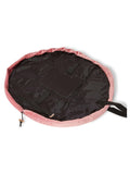 The Flat Lay Co. Open Flat Drawstring Makeup Bag (British brand)