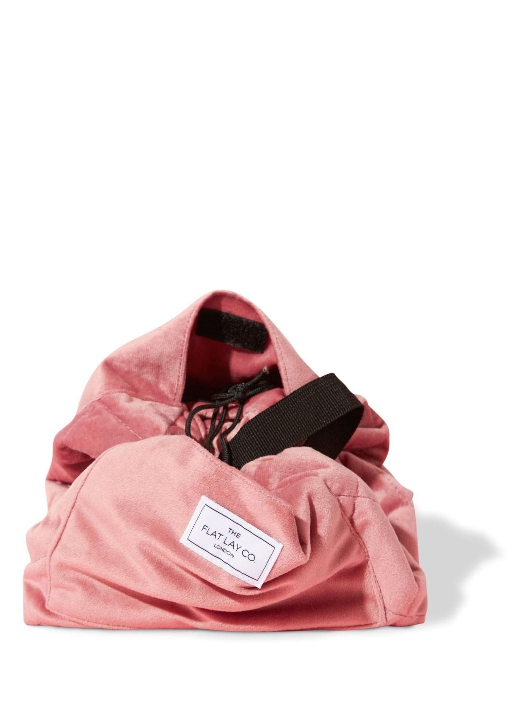 The Flat Lay Co. Open Flat Drawstring Makeup Bag (British brand)