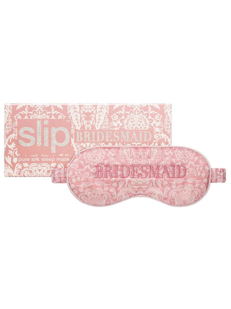 Slip Bridesmaid silk sleep mask 8.5cm x 20.5cm (British brand)