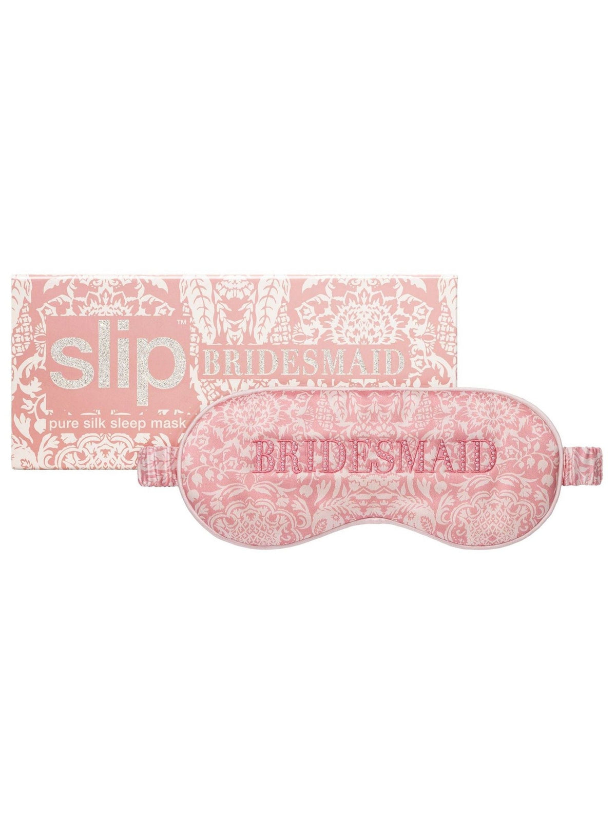 Slip Bridesmaid silk sleep mask 8.5cm x 20.5cm (British brand)
