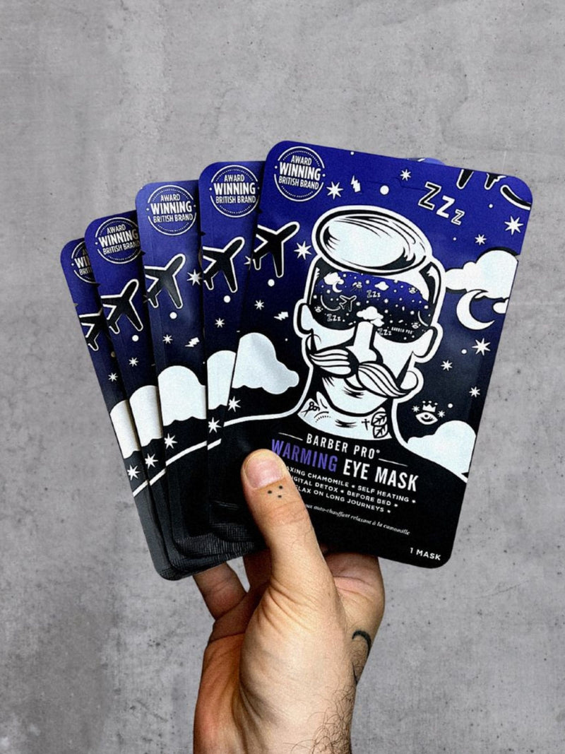 BARBER PRO Warming Eye Mask Box of 5 - British product