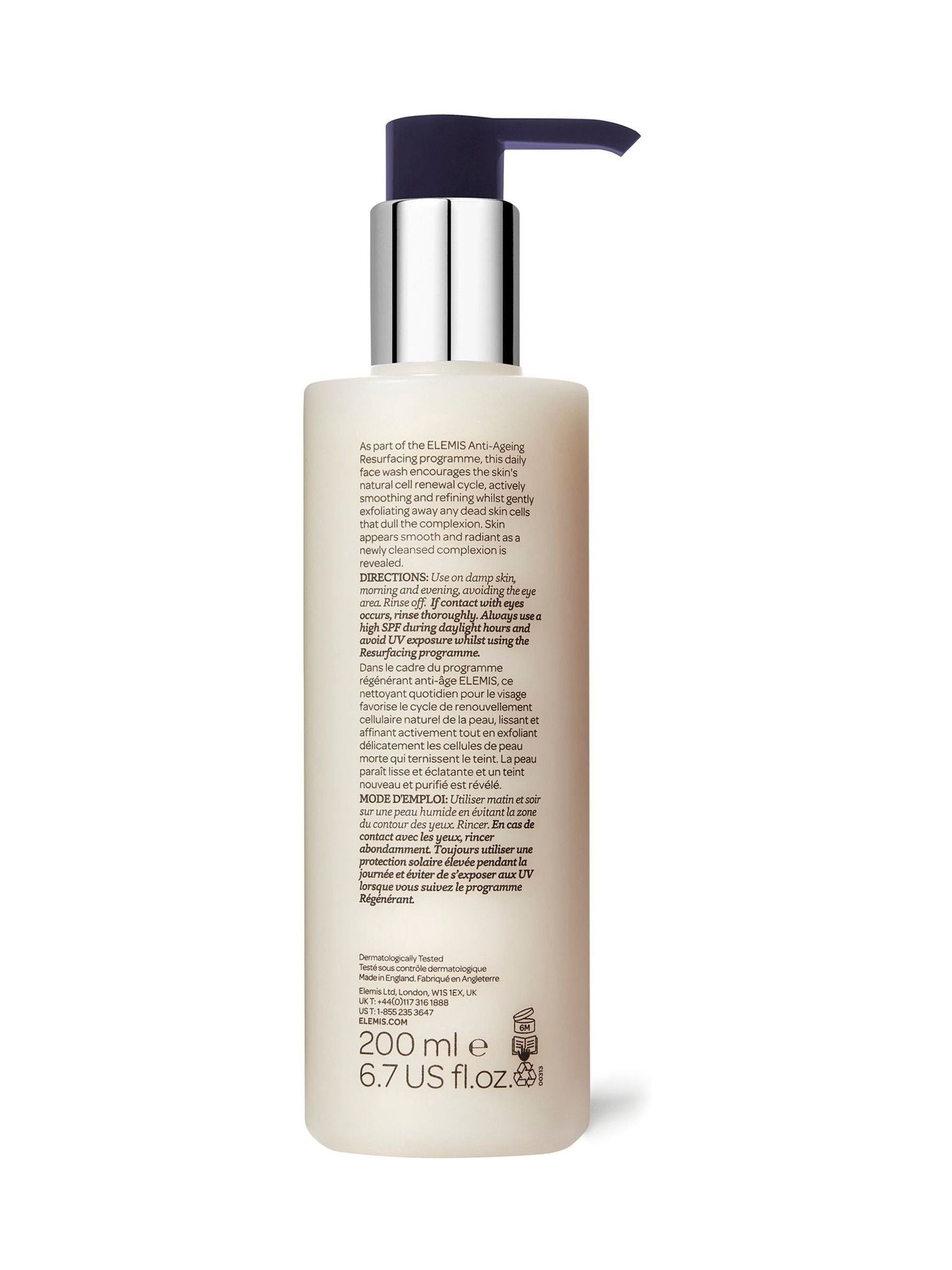 ELEMIS Dynamic Resurfacing Facial Wash 200ml - British product