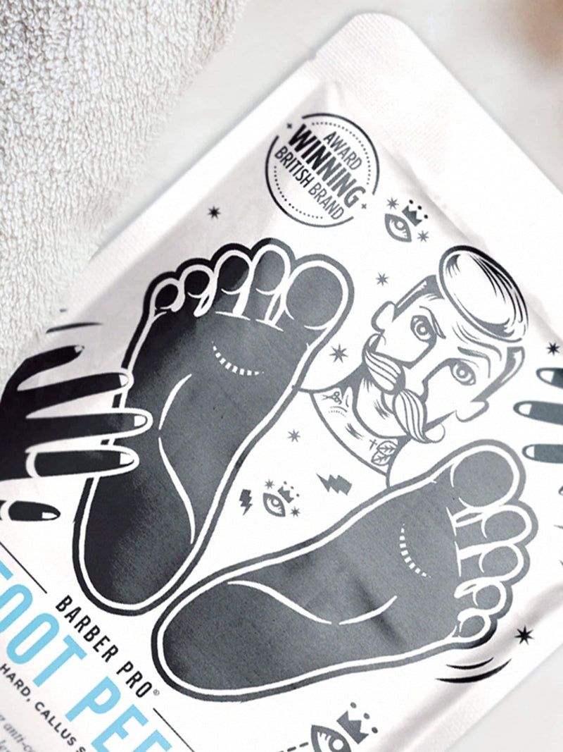 BARBER PRO foot peel bootie - British product