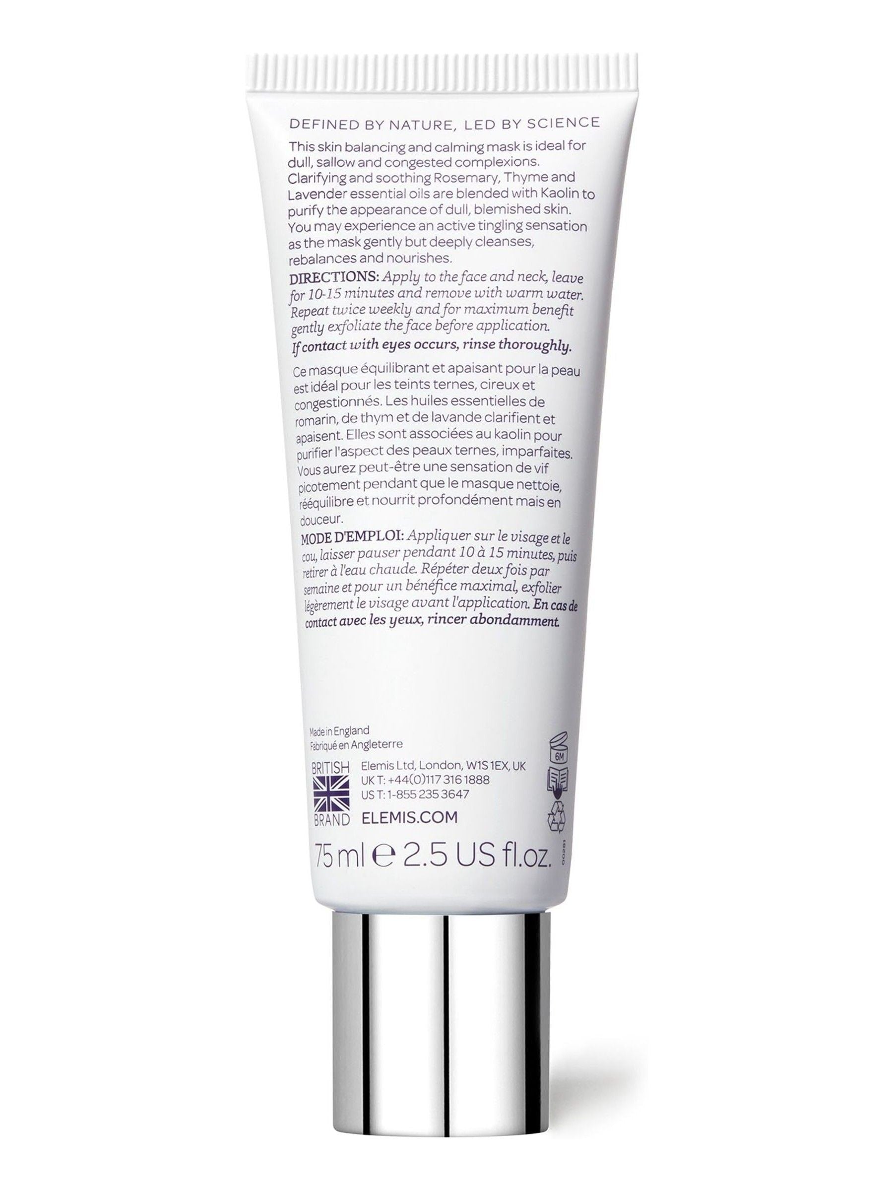 ELEMIS Herbal Lavender Repair Mask 75ml