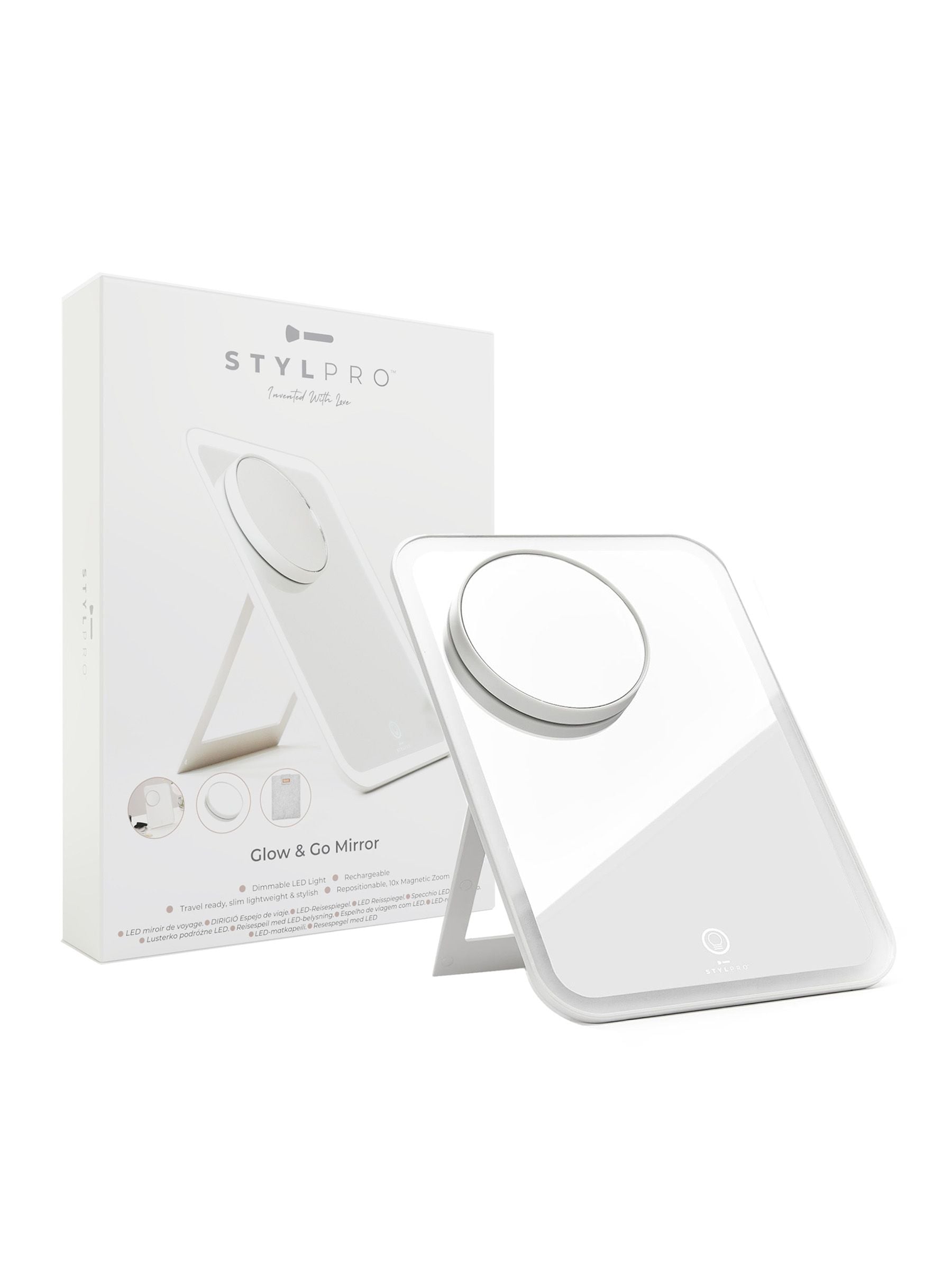 Stylpro Glow & Go Travel Light Up Mirror (British brand)