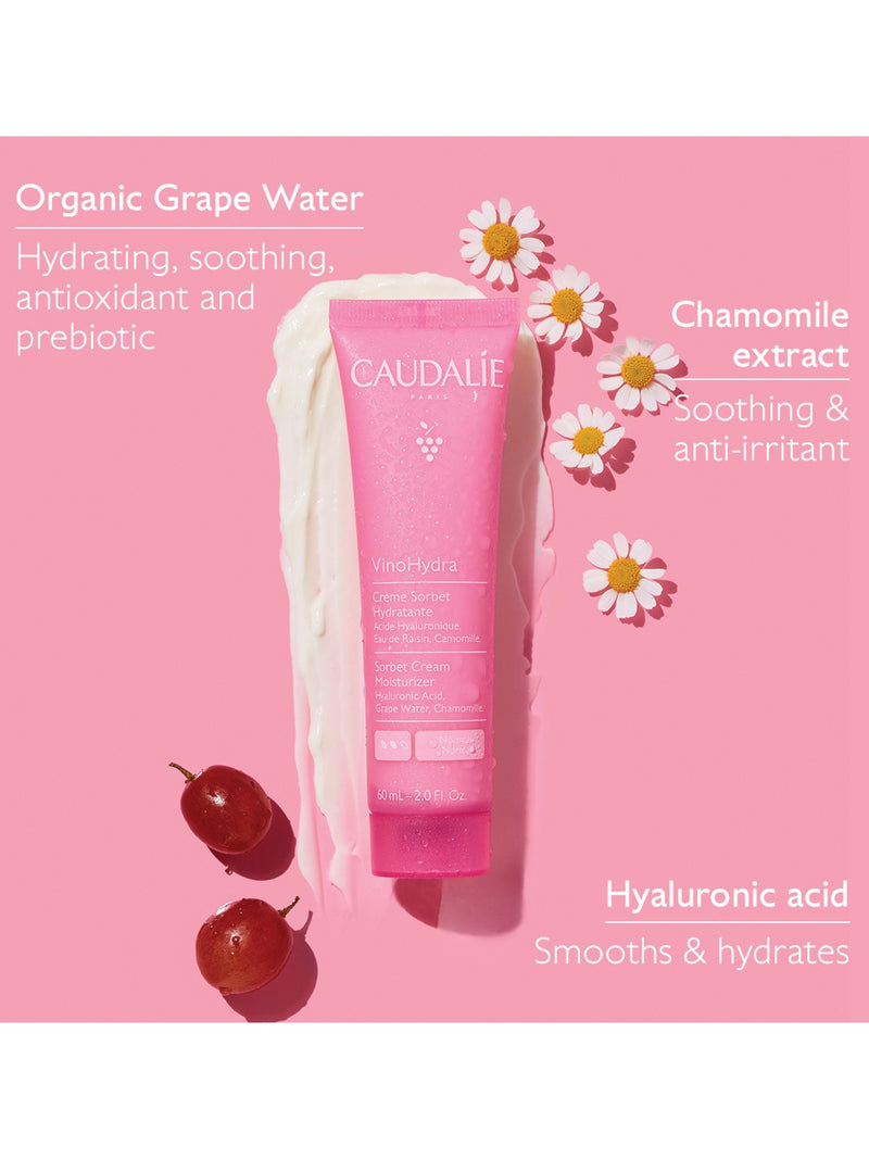 Caudalie VinoHydra Sorbet Cream Moisturizer - 60 mL