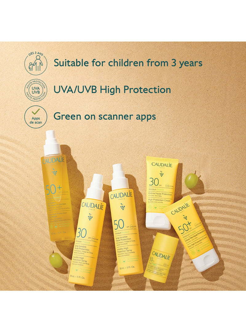 Caudalie Vinosun High Protection Cream SPF30 50 mL - British product