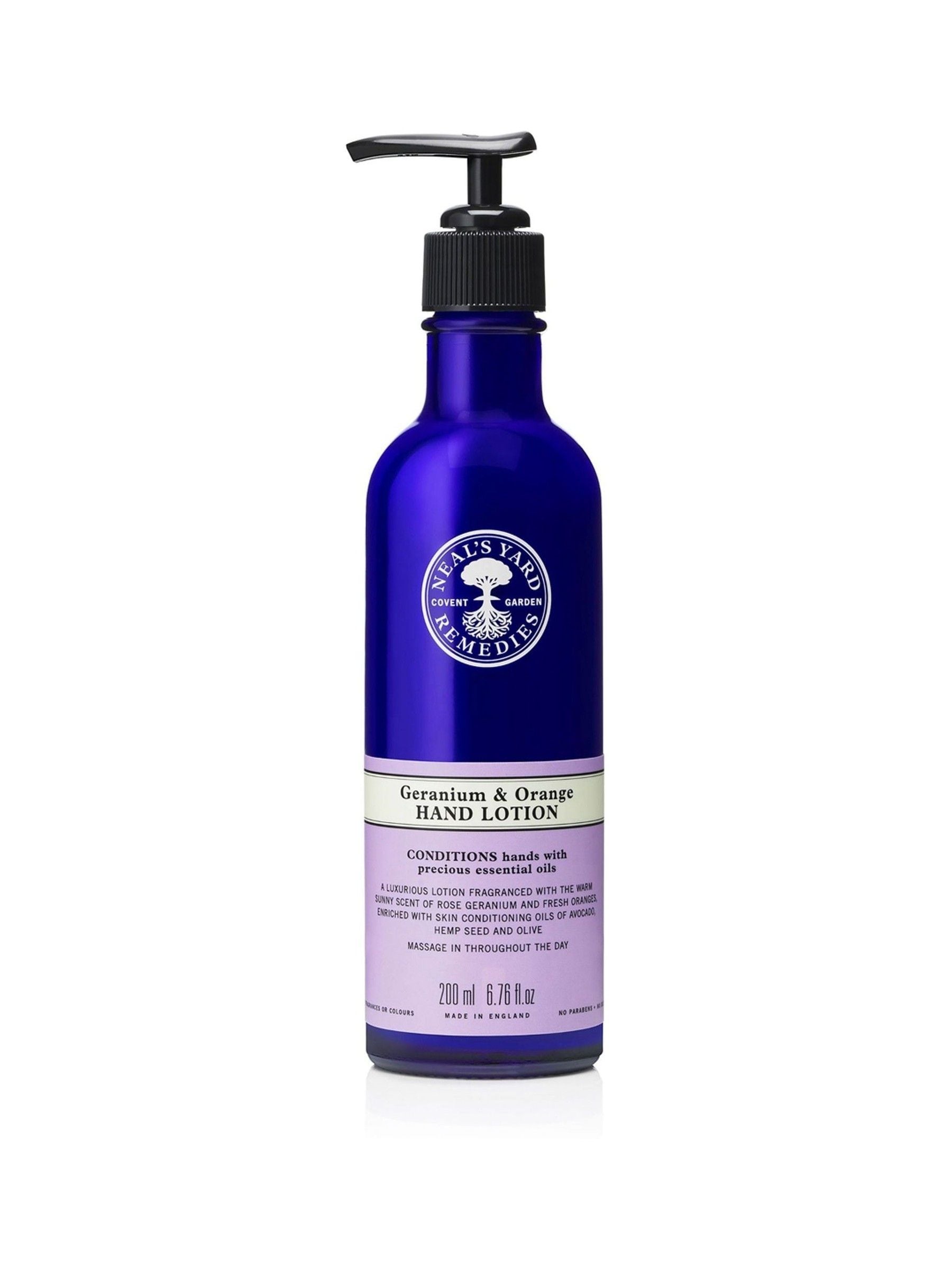 Neals Yard Remedies Geranium and Orange Hand Lotion 200ml