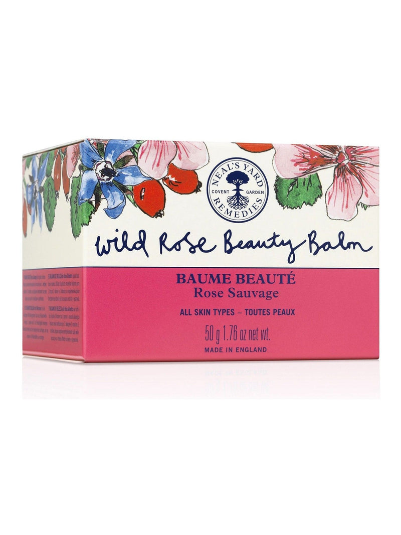 Neals Yard Remedies Wild Rose facial beauty balm 50g, imported from the UK