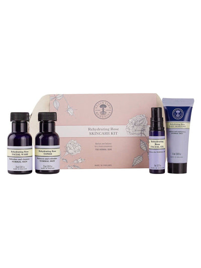Neals Yard Remedies Rehydrating Rose Skincare Kit Travel Set