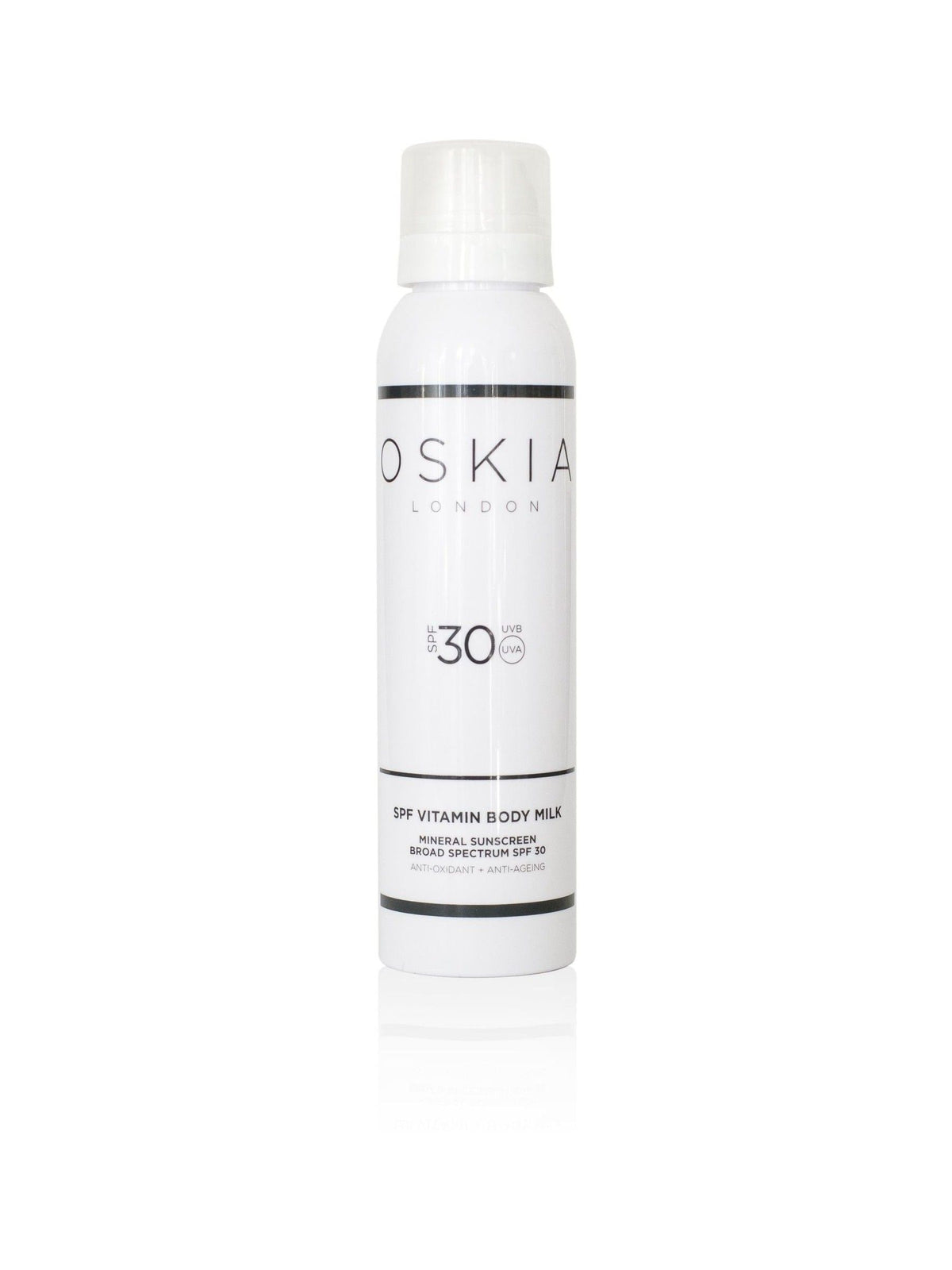 OSKIA body sunscreen SPF 30 200ml, imported from the UK