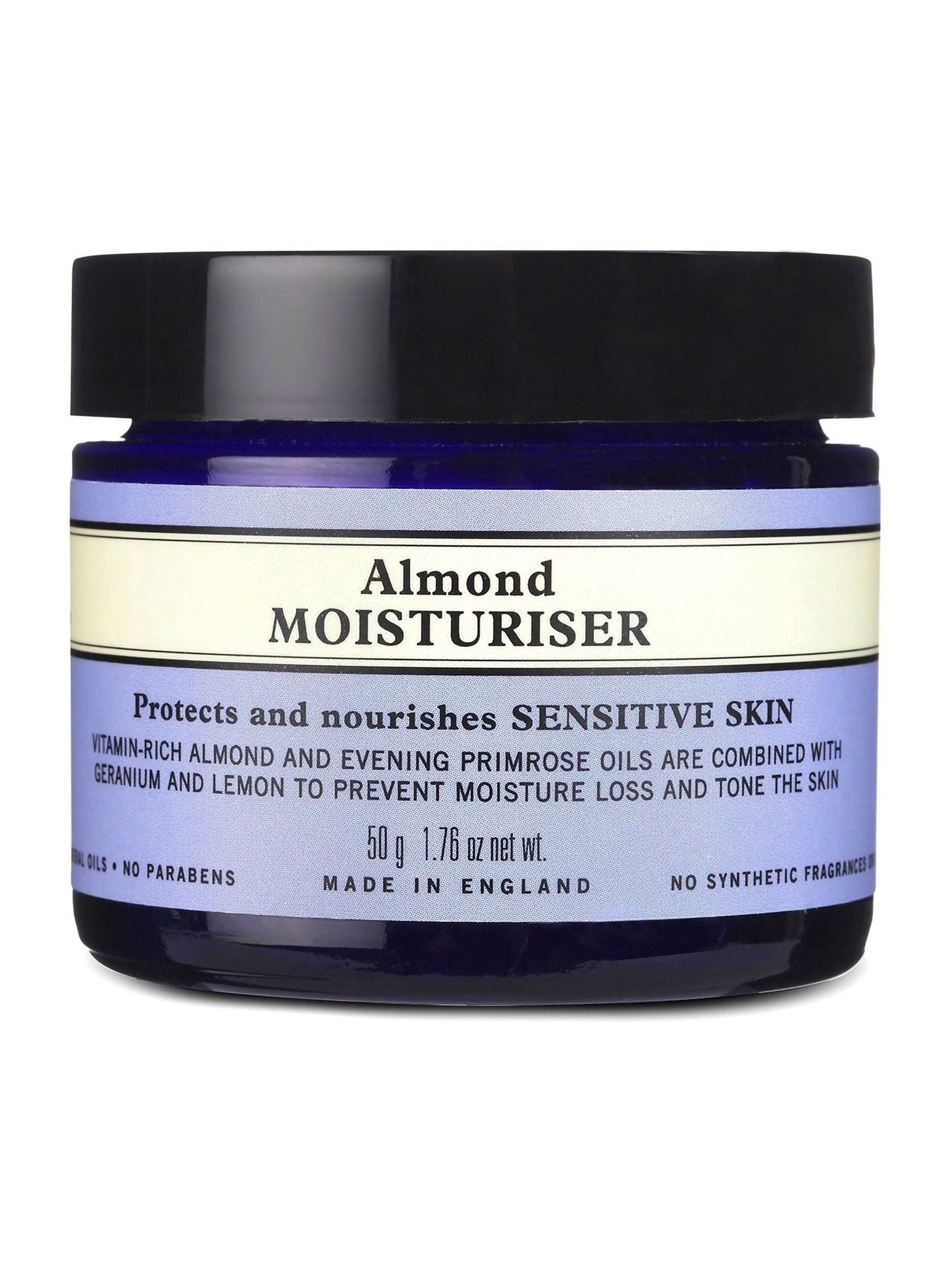 Neals Yard Remedies almond moisturiser 50g, imported from the UK