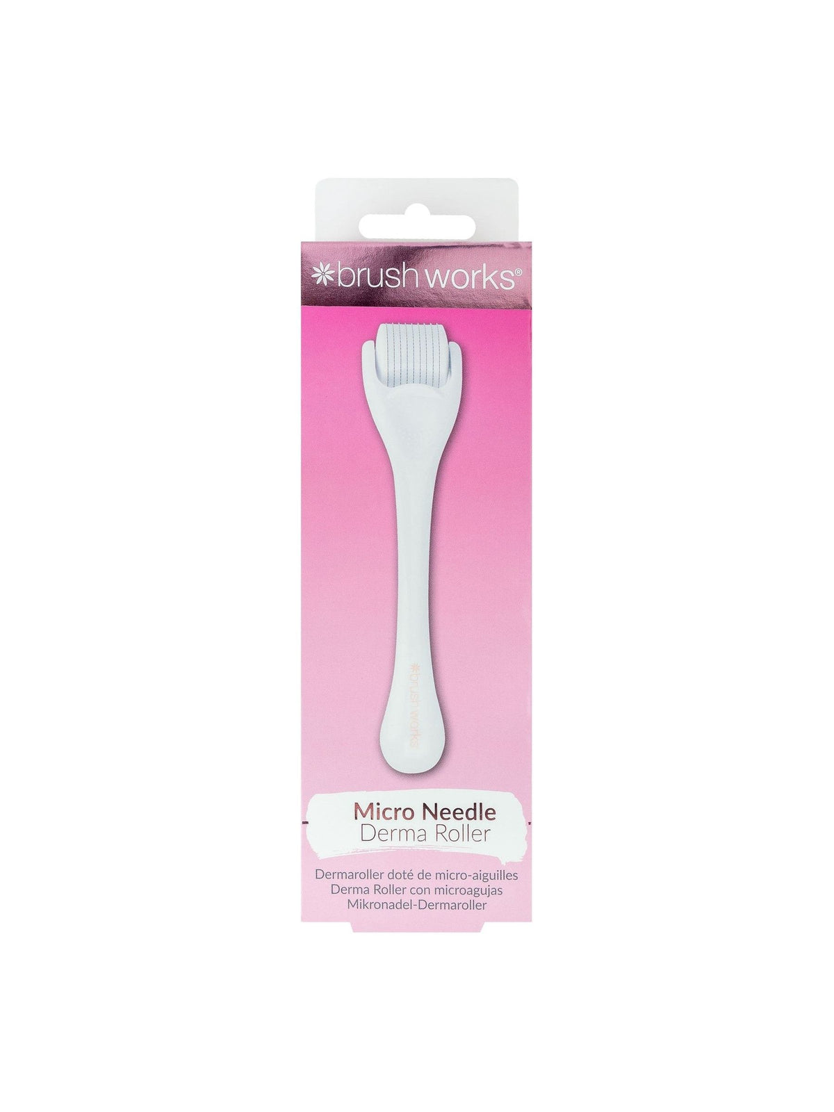 Brush Works 0.25mm micro needle derma roller - British product