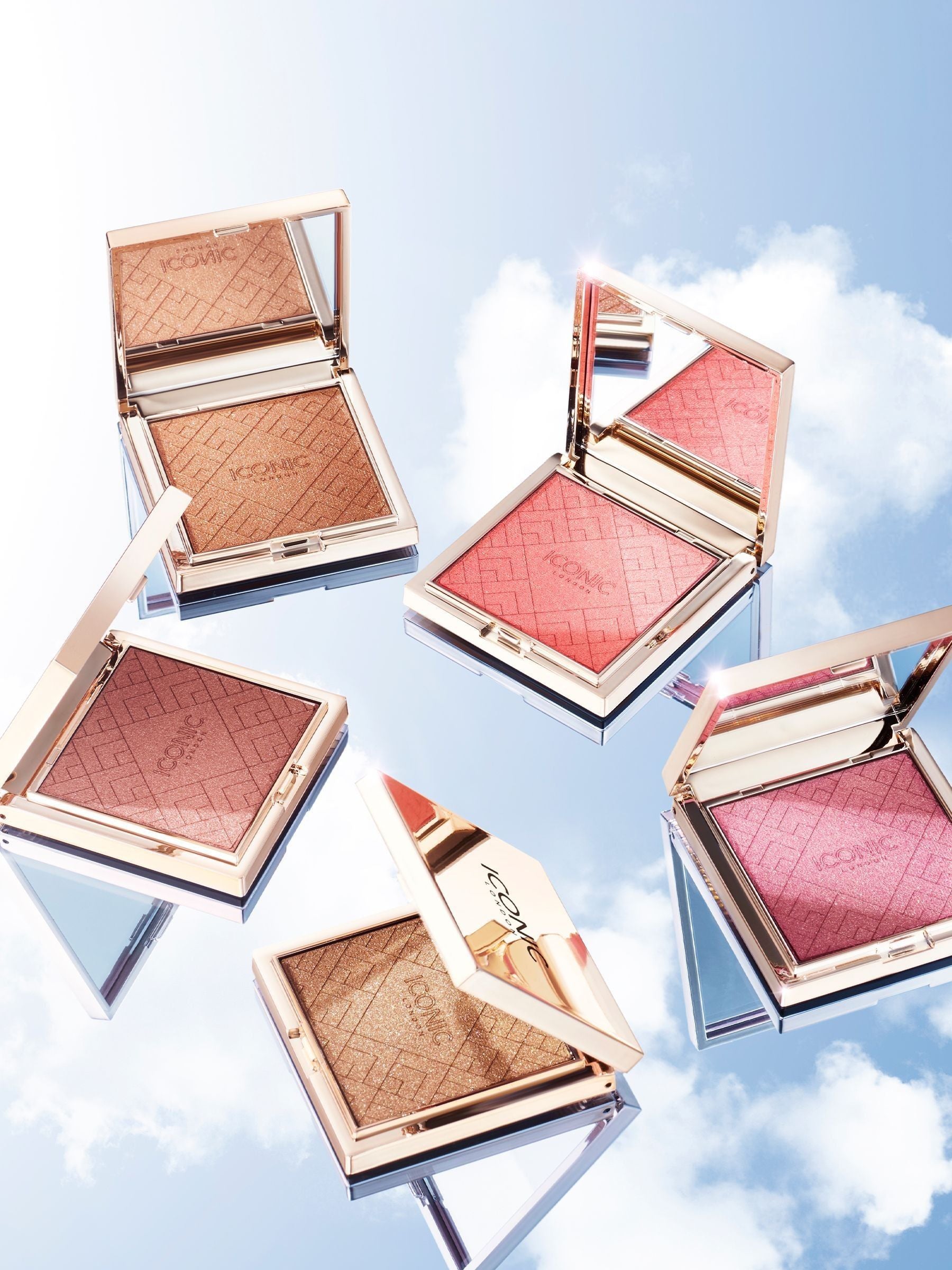 ICONIC London Kissed by the Sun MultiUse Cheek Glow Blusher, UK version
