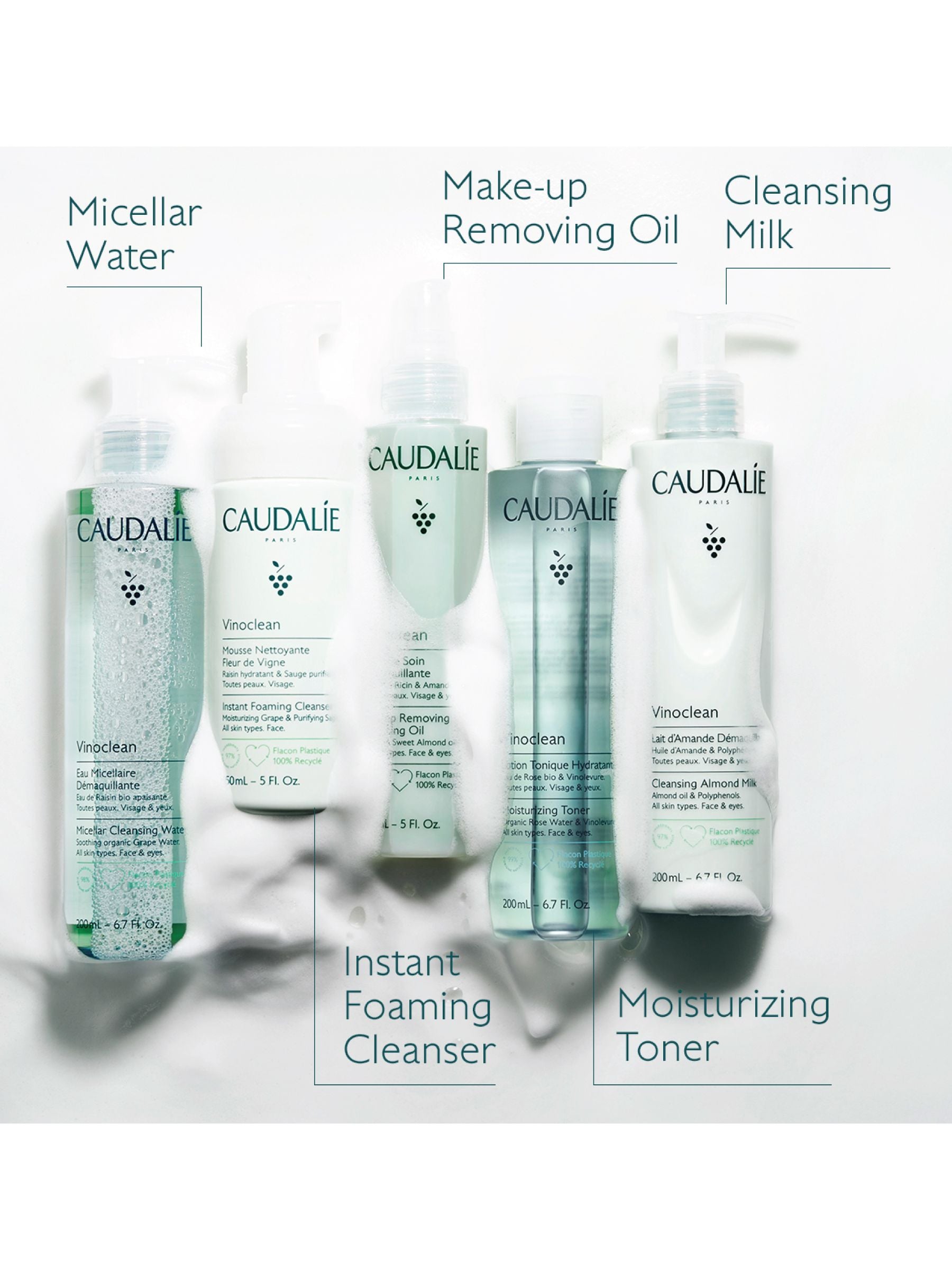 Caudalie Vinoclean Cleansing Oil 150 mL - British product
