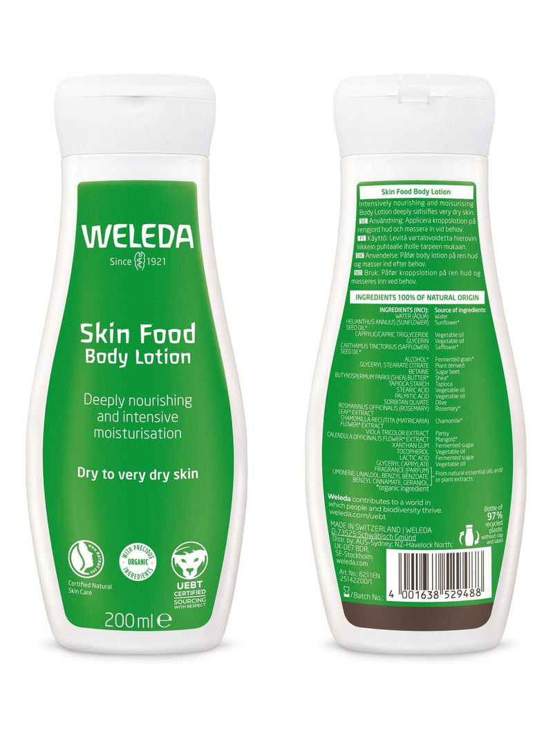 Weleda Skin Food Body Lotion 200ml (British brand)