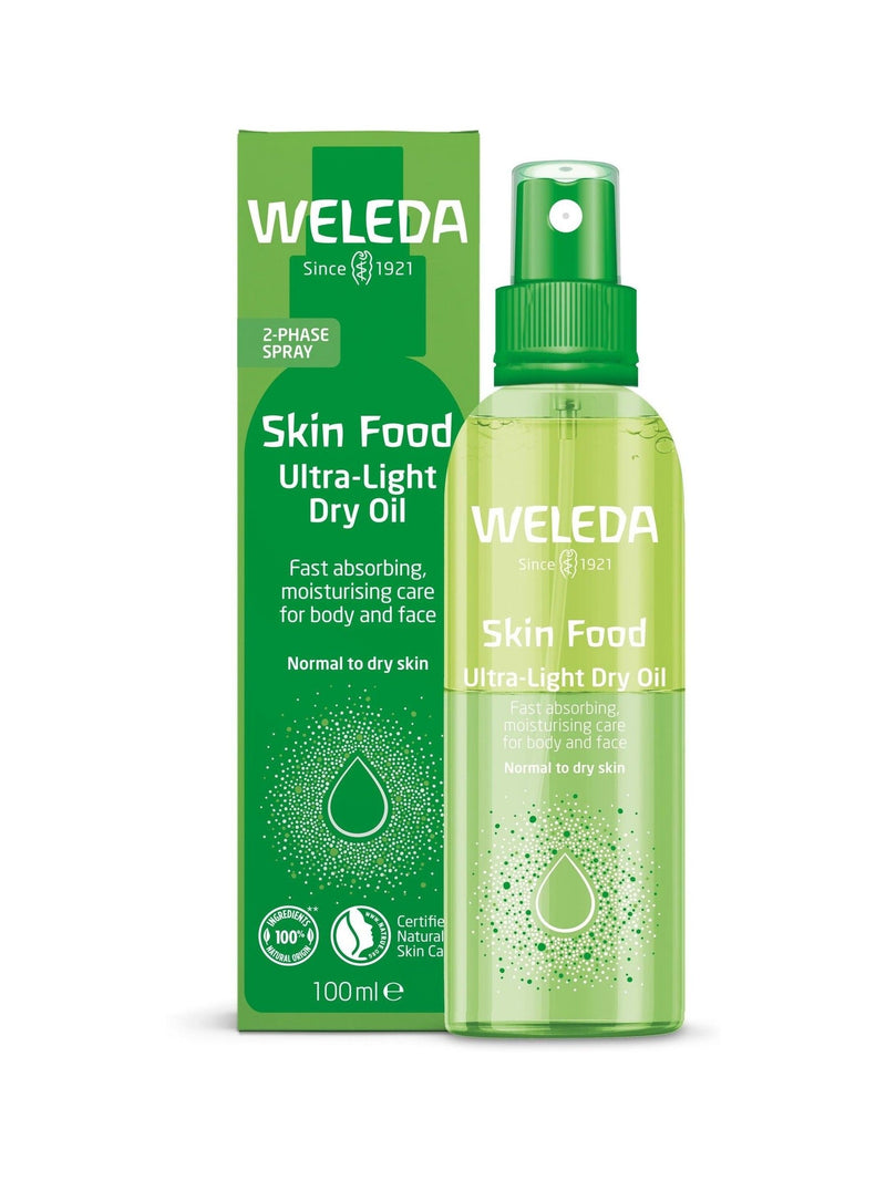 Weleda Skin Food ultra light dry body oil 100ml (British brand)