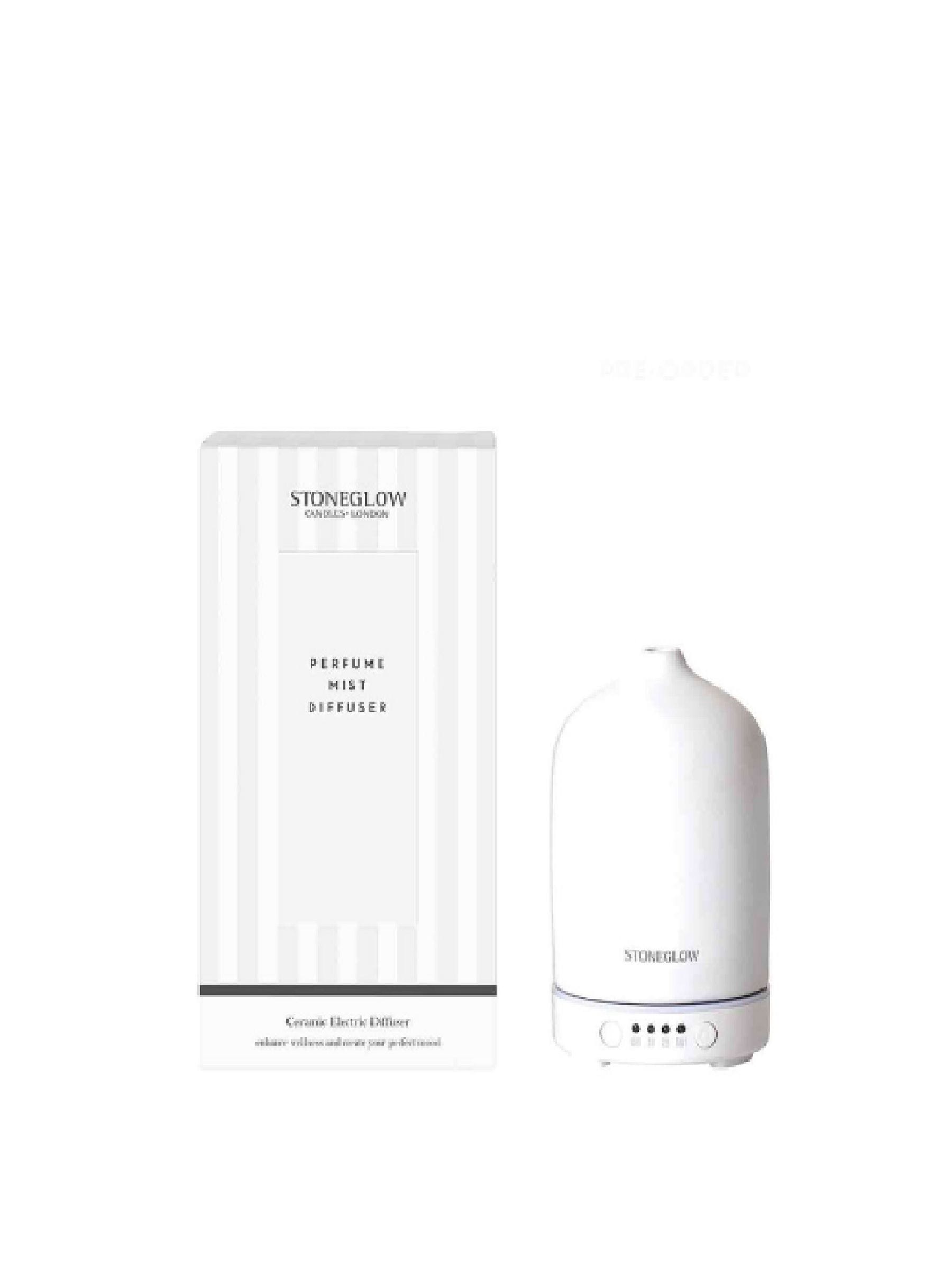 Stoneglow White Modern Classics Perfume Mist Diffuser 100ml (British brand)