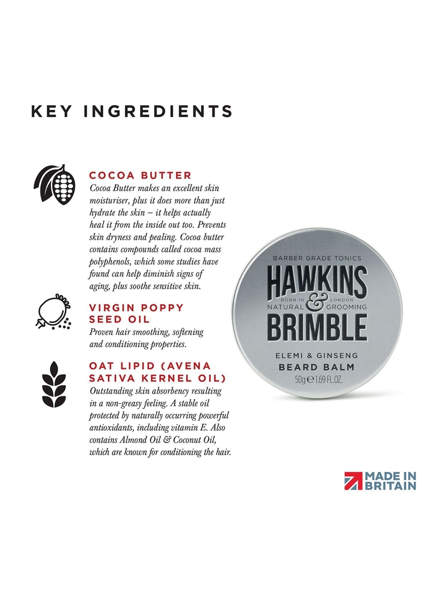 Hawkins & Brimble beard balm conditioner 50g, UK version