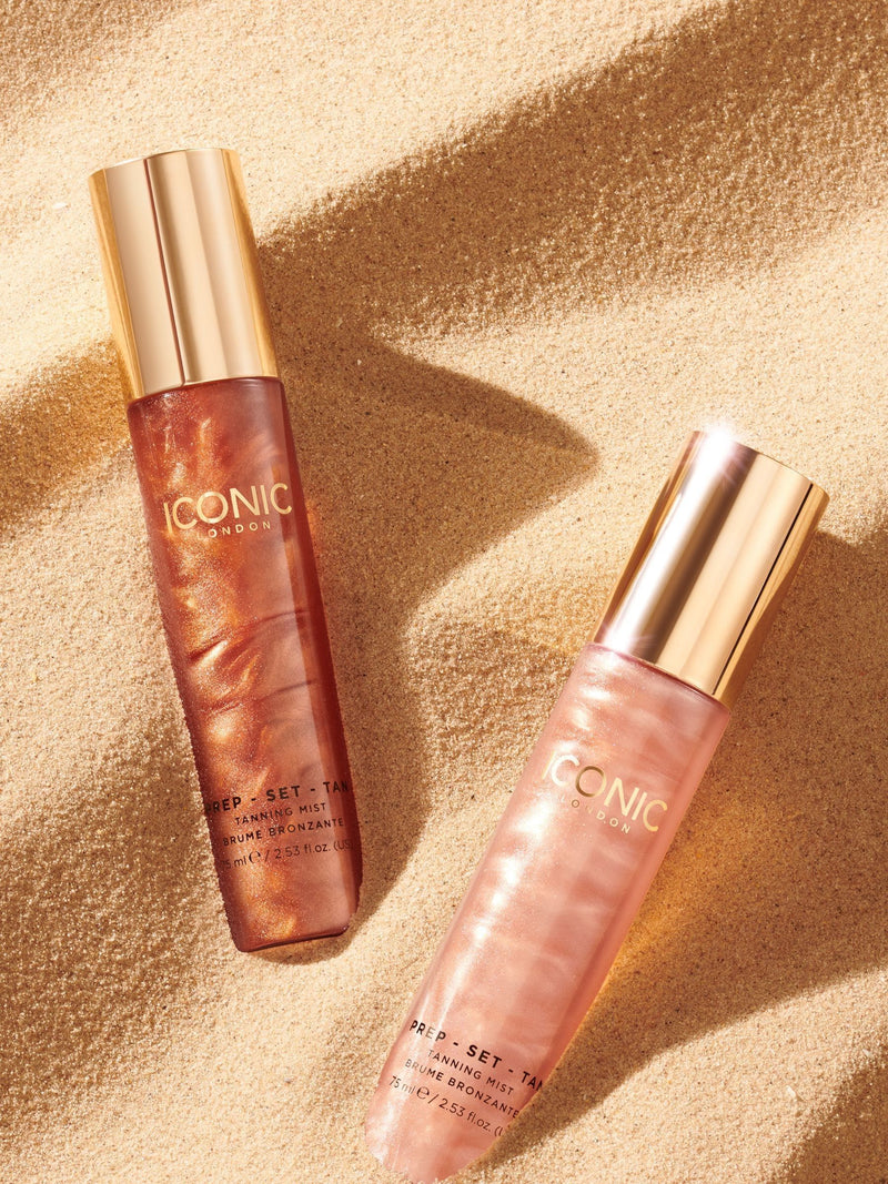 ICONIC London Prep Set Tan self tanning mist spray, UK version