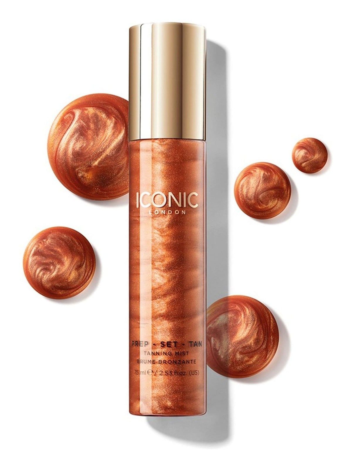 ICONIC London Prep Set Tan self tanning mist spray, UK version