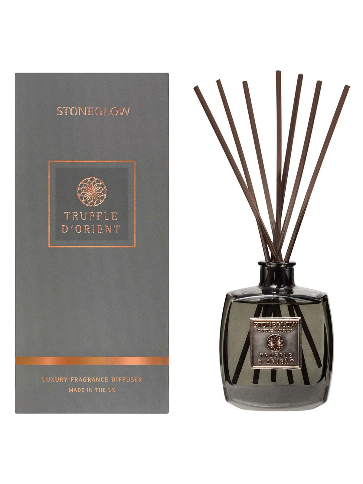 Stoneglow Truffle D'Orient Metallique Reed Diffuser 200ml (British brand)