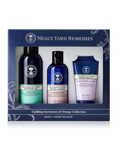 Neal's Yard Remedies Uplifting Geranium and Orange Body Care Gift Set