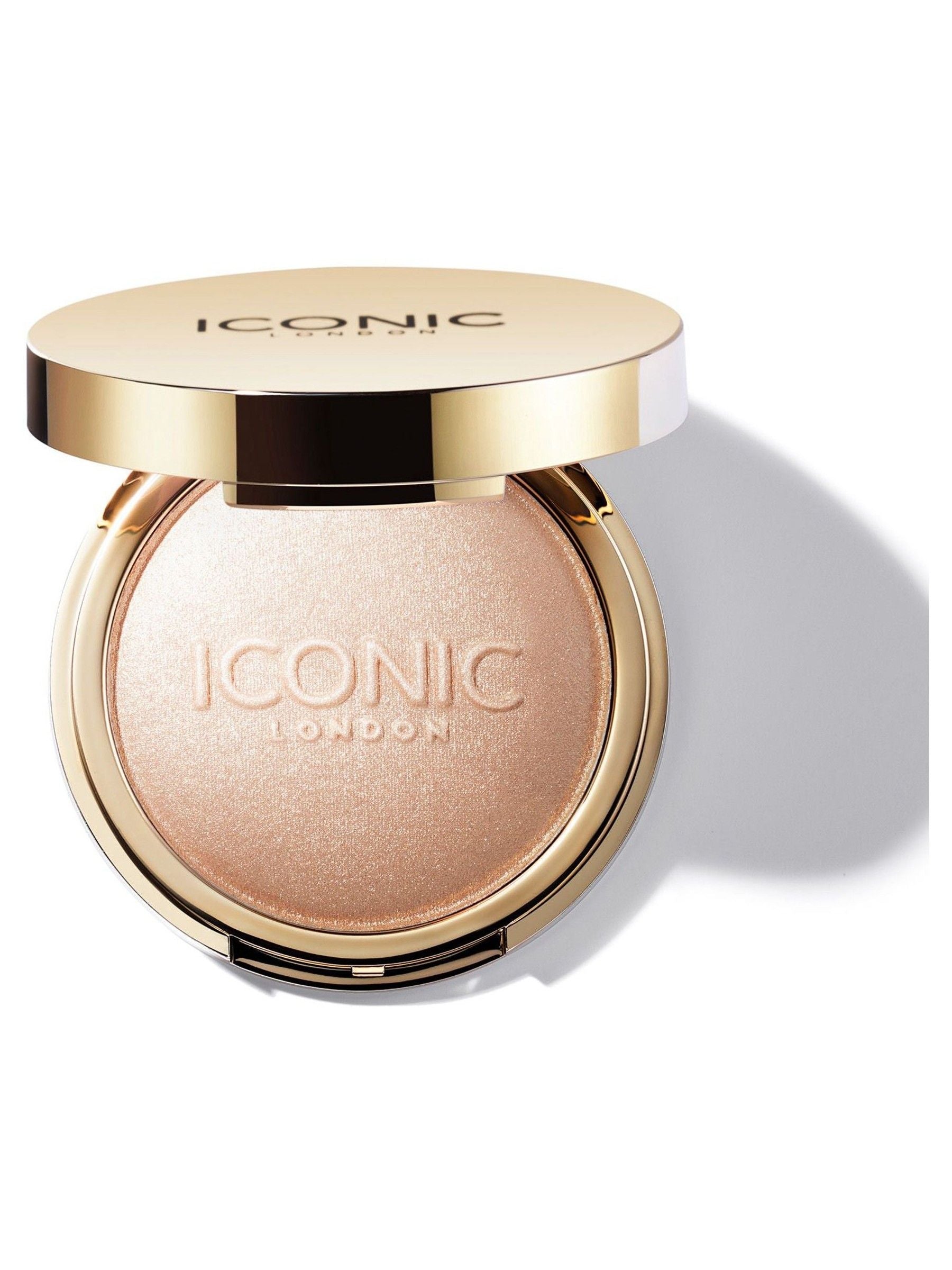 ICONIC London Lit and Luminous baked highlighter, UK version