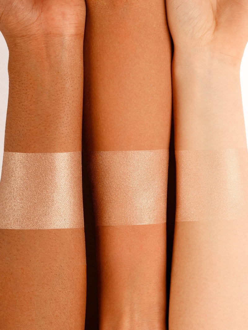ICONIC London Lit and Luminous baked highlighter, UK version