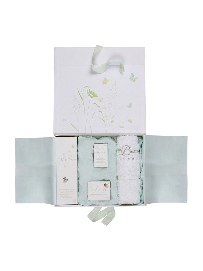 Little Butterfly London baby skincare gift set, UK version