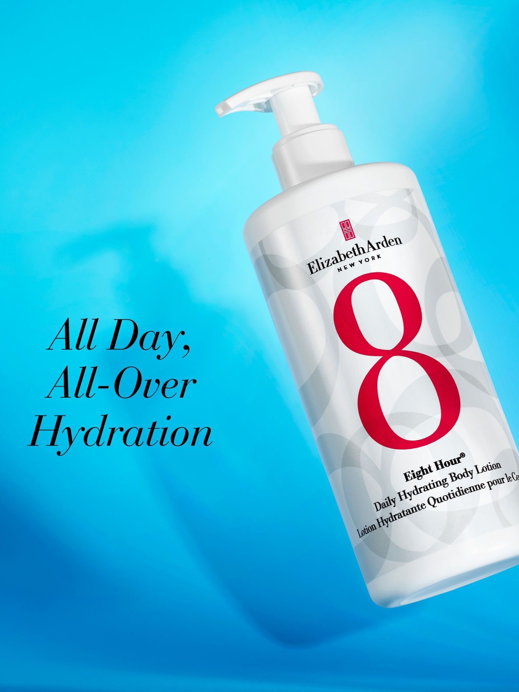 Elizabeth Arden Eight Hour Daily Hydrating Body Lotion 380ml - British product
