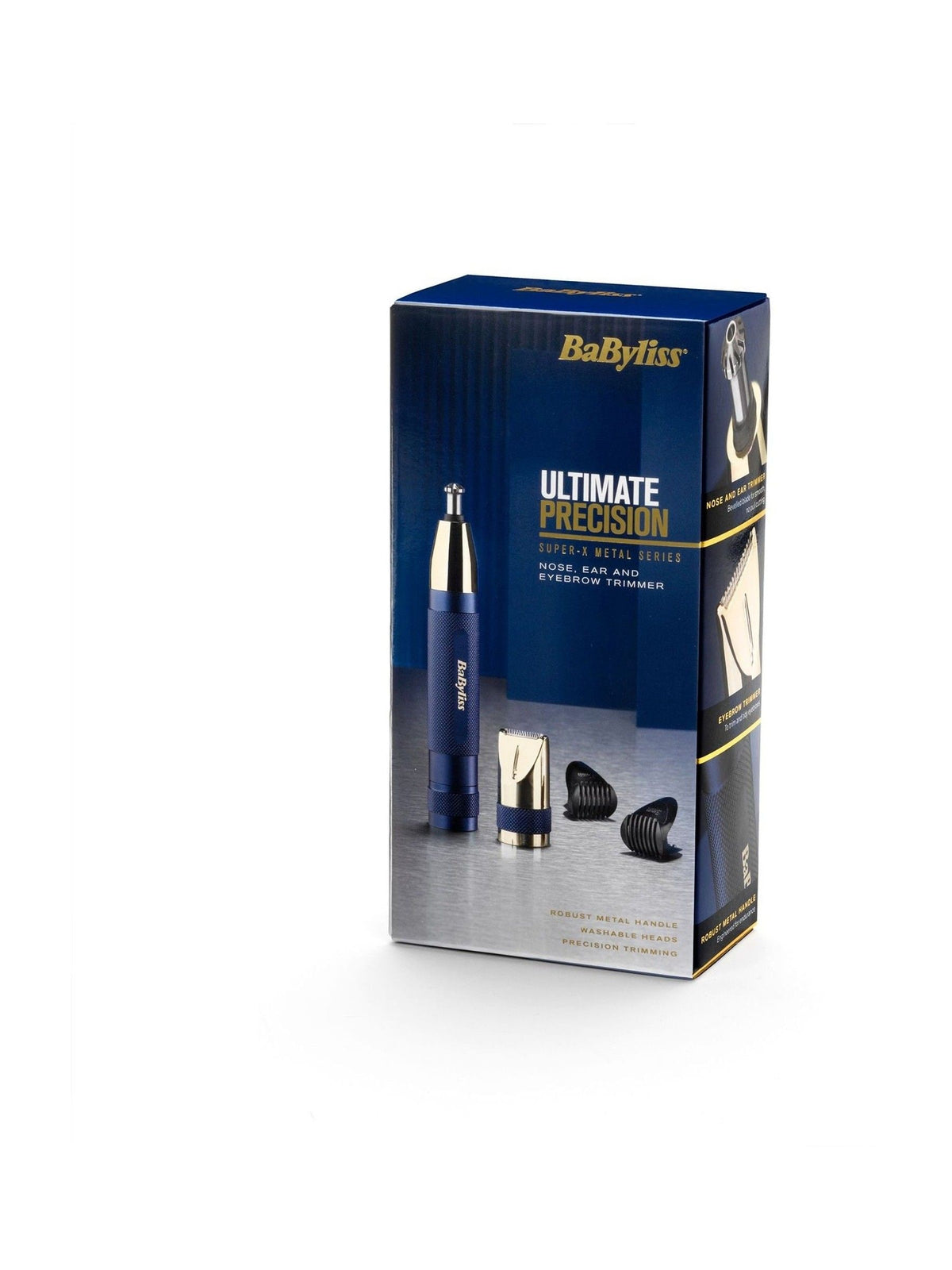 BaByliss Super-X Metal Series nose, ear and eyebrow trimmer - British product