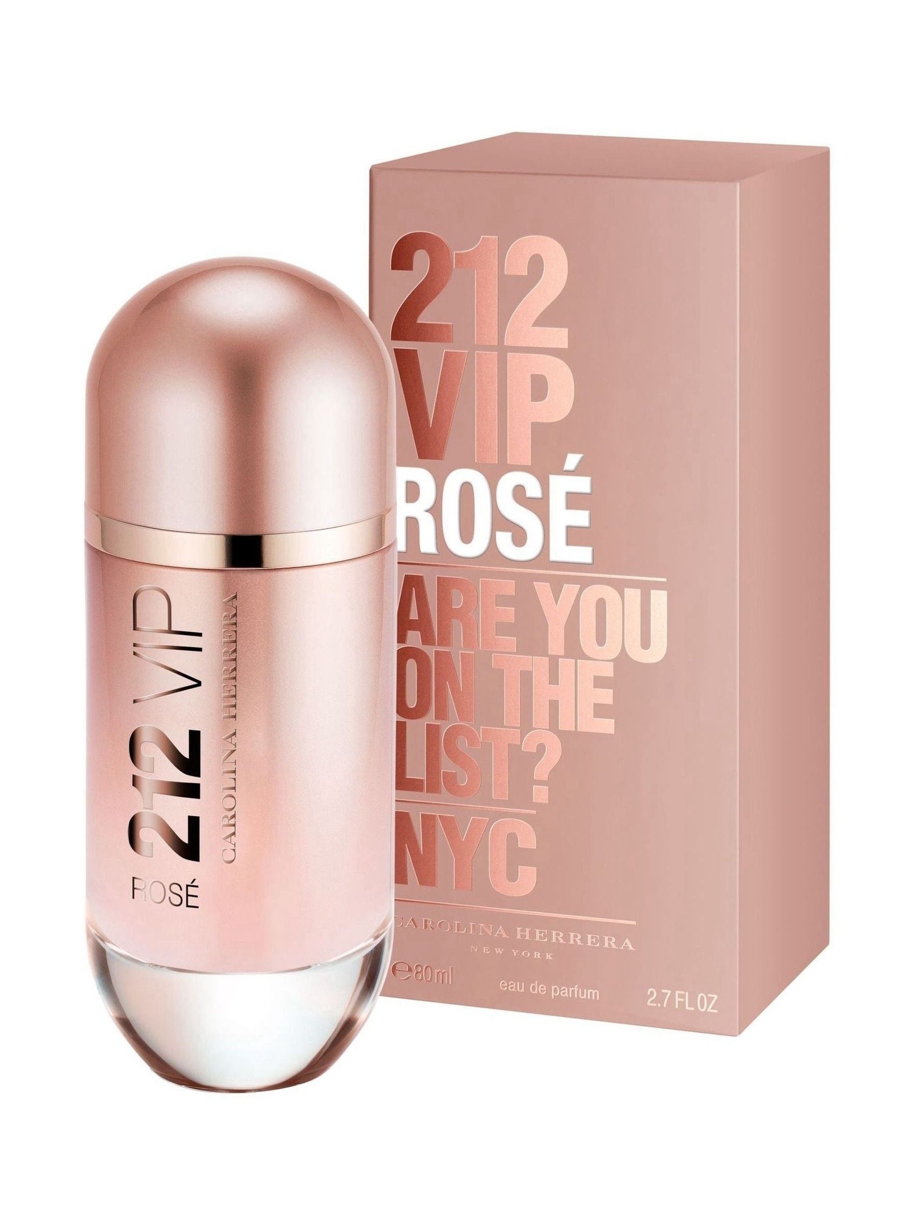 Carolina Herrera 212 VIP Rosé Eau de Parfum 80ml - British product