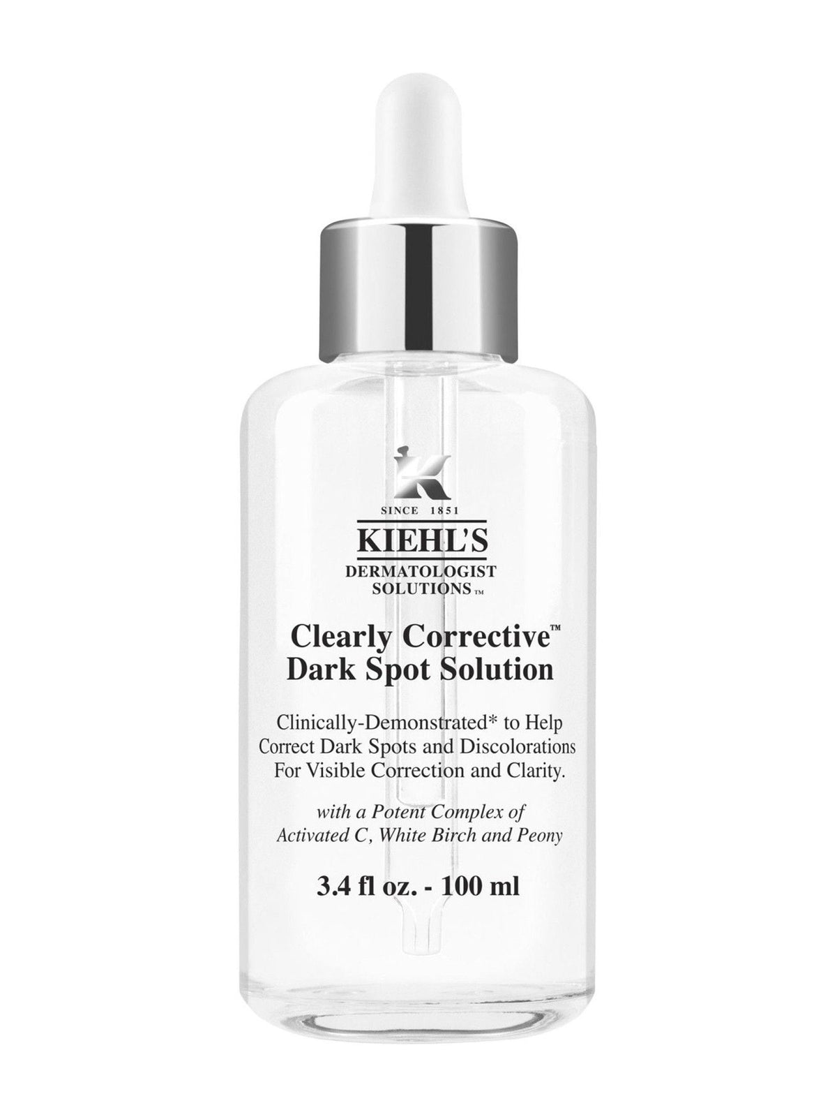 Kiehls Clearly Corrective Dark Spot Solution Serum 100ml, UK version