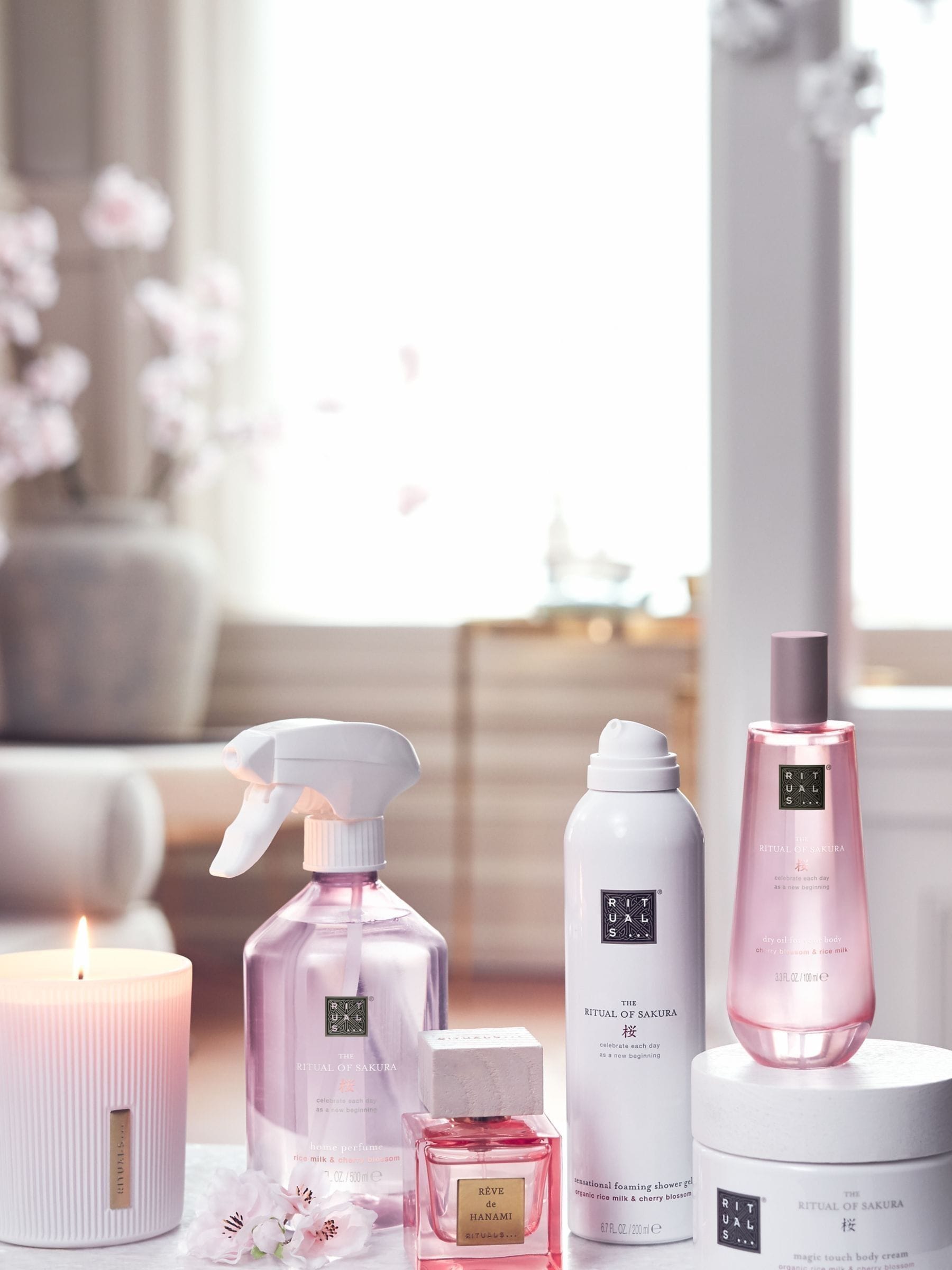Rituals Sakura body cream 220ml, imported from the UK