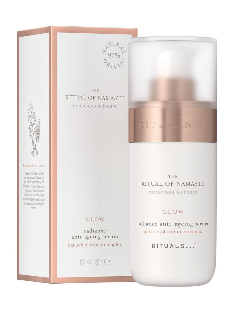Rituals Glow Anti-Ageing Serum 30ml, imported from the UK
