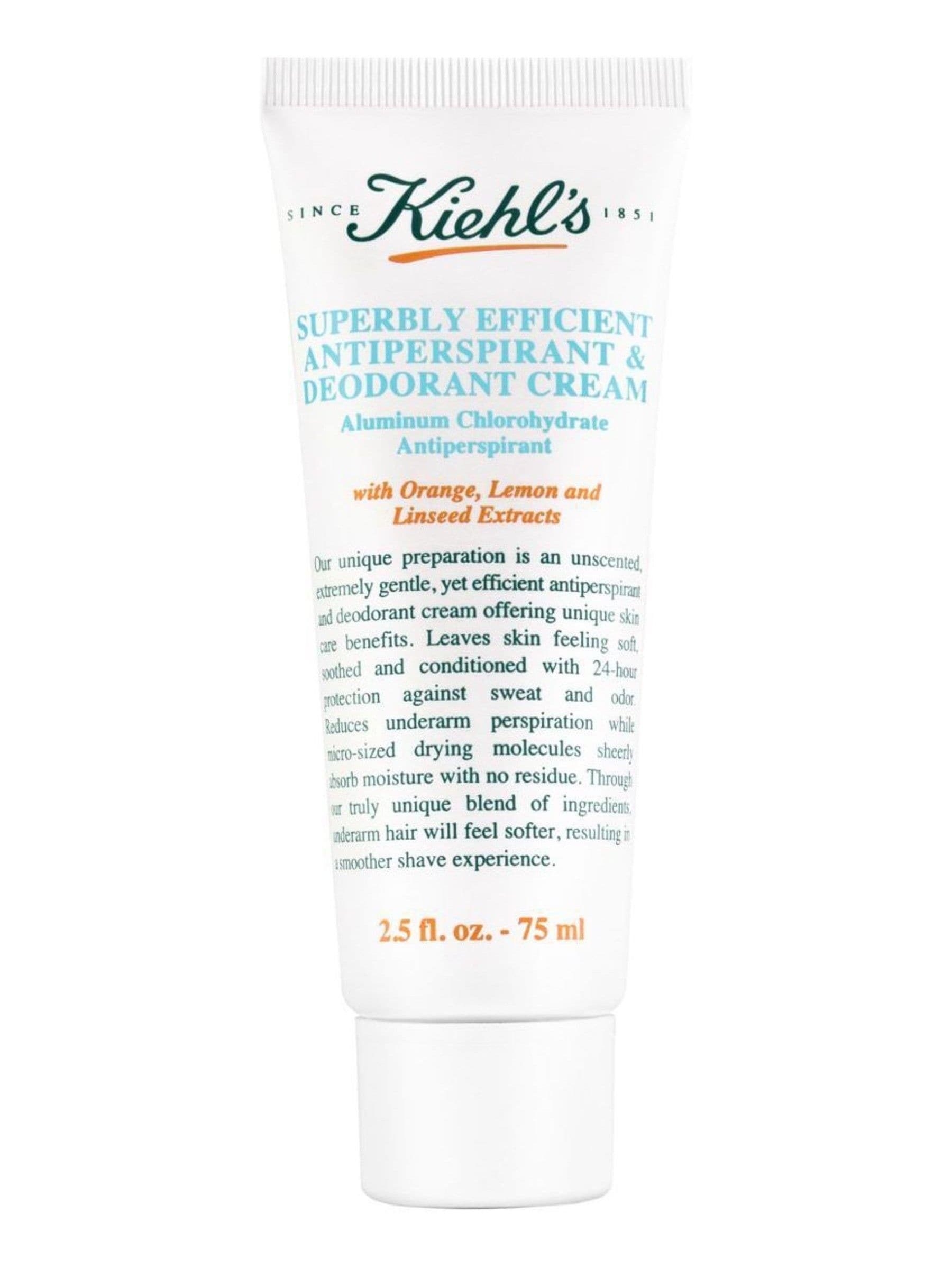 Superbly Efficient Anti-Perspirant and Deodorant 75ml with Natural Extracts