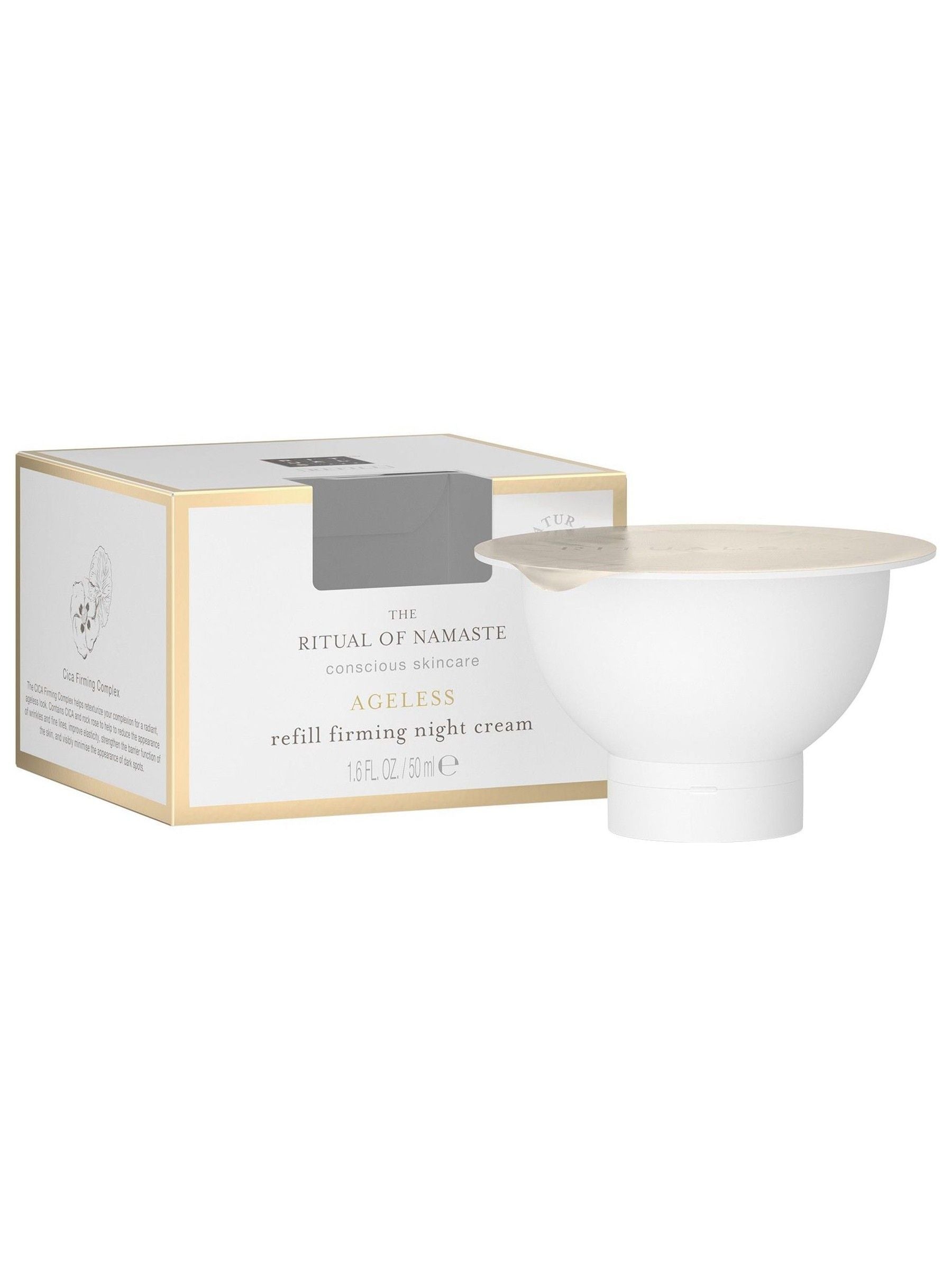 Rituals The Ritual of Namaste Ageless Firming Night Cream Refill 50ml, imported from the UK