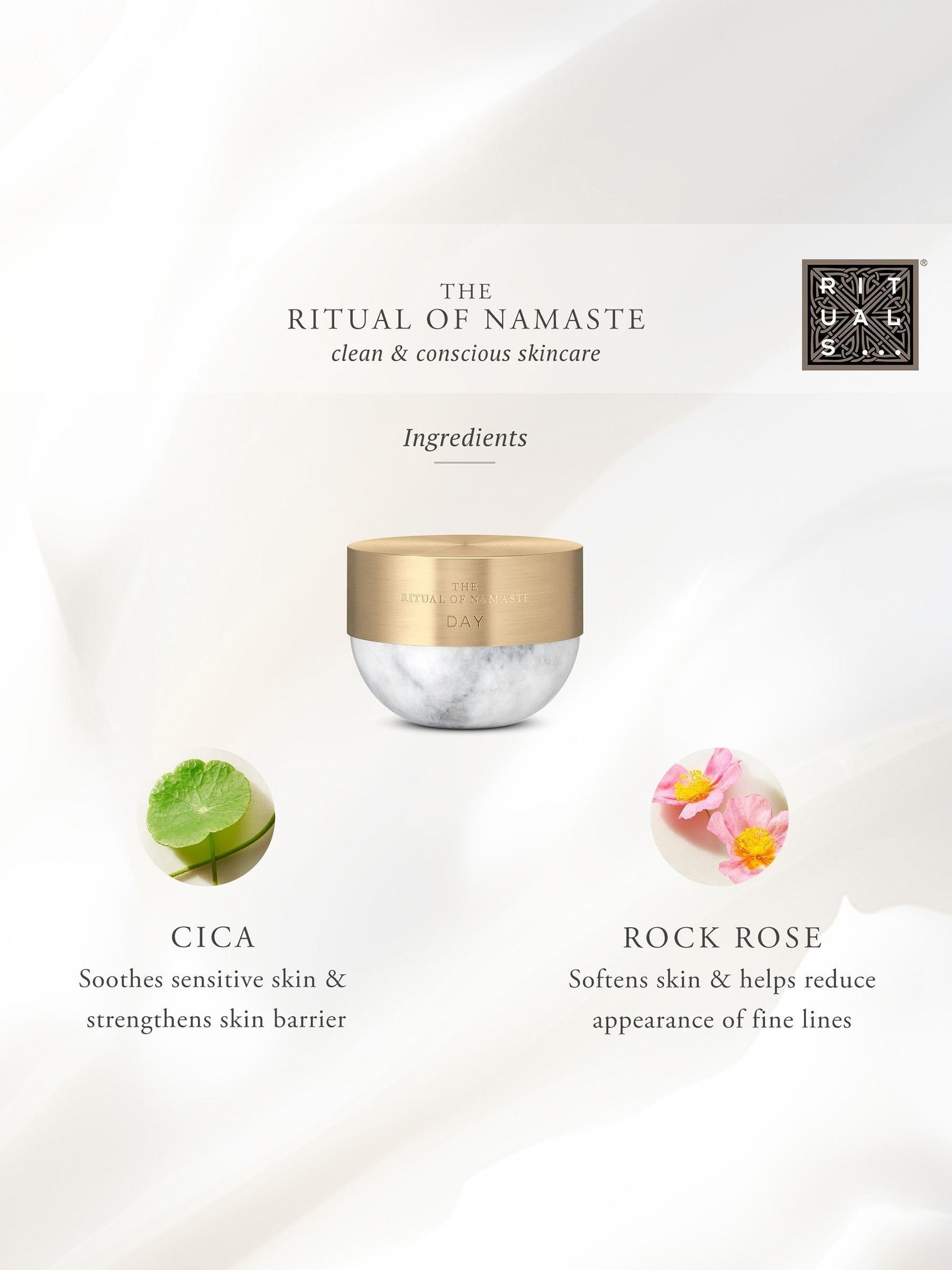 Rituals The Ritual of Namaste Ageless Firming Night Cream Refill 50ml, imported from the UK