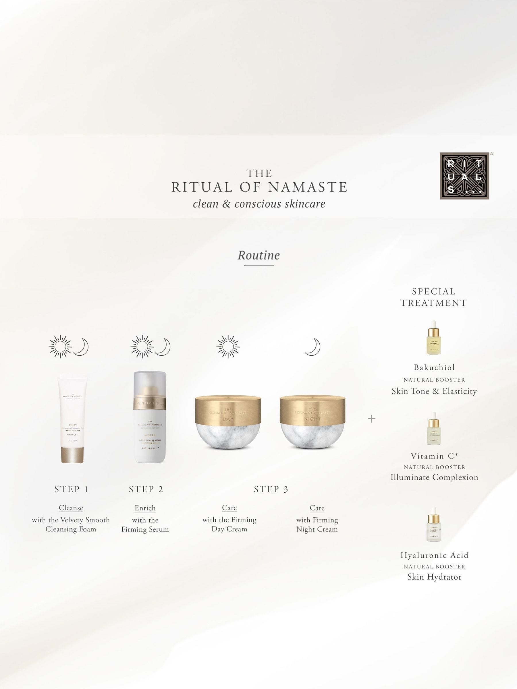 Rituals Hyaluronic Acid Natural Booster 20ml, imported from the UK