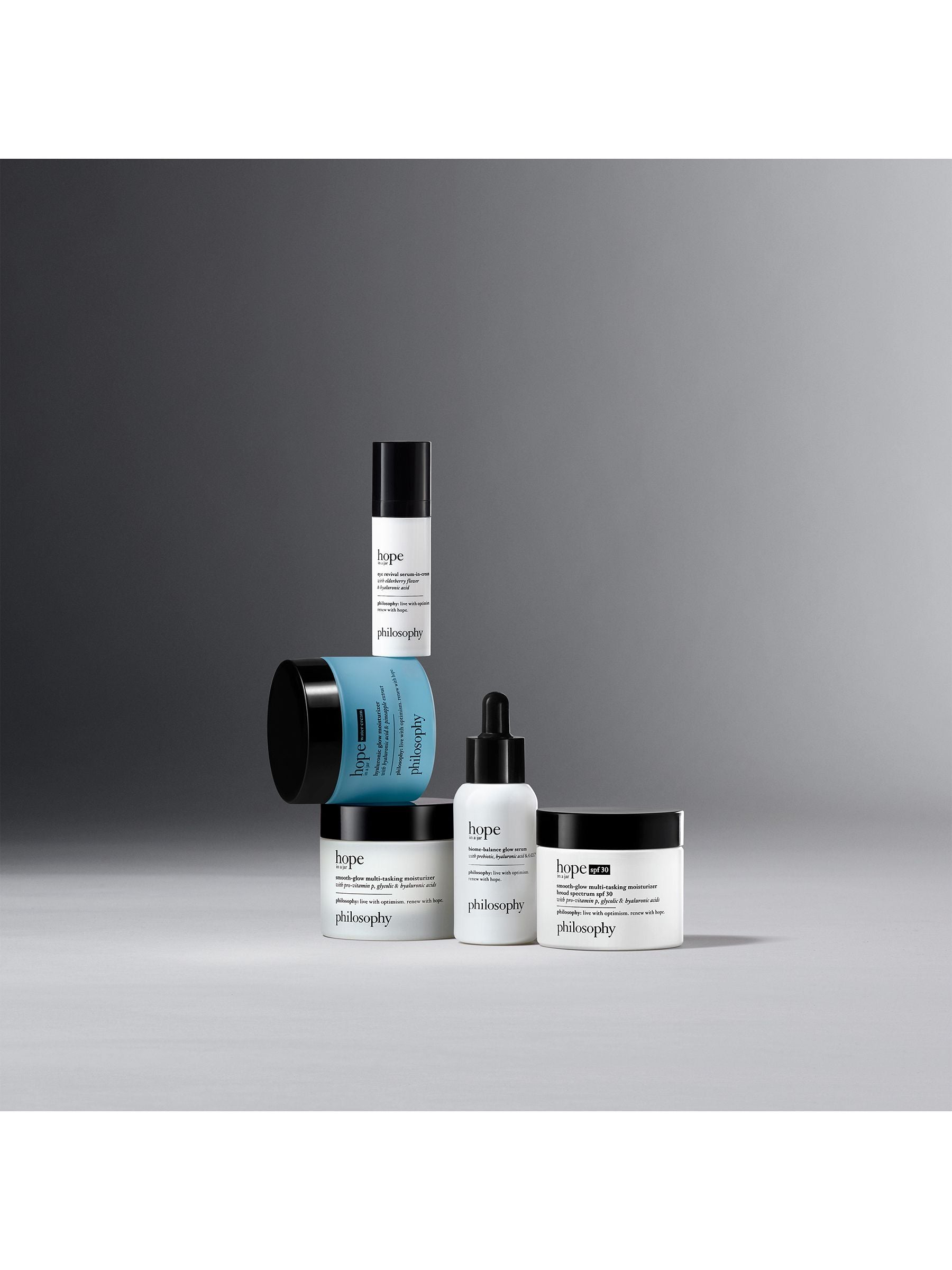 Philosophy Hope In A Jar Hyaluronic Glow Moisturiser 15ml, imported from the UK