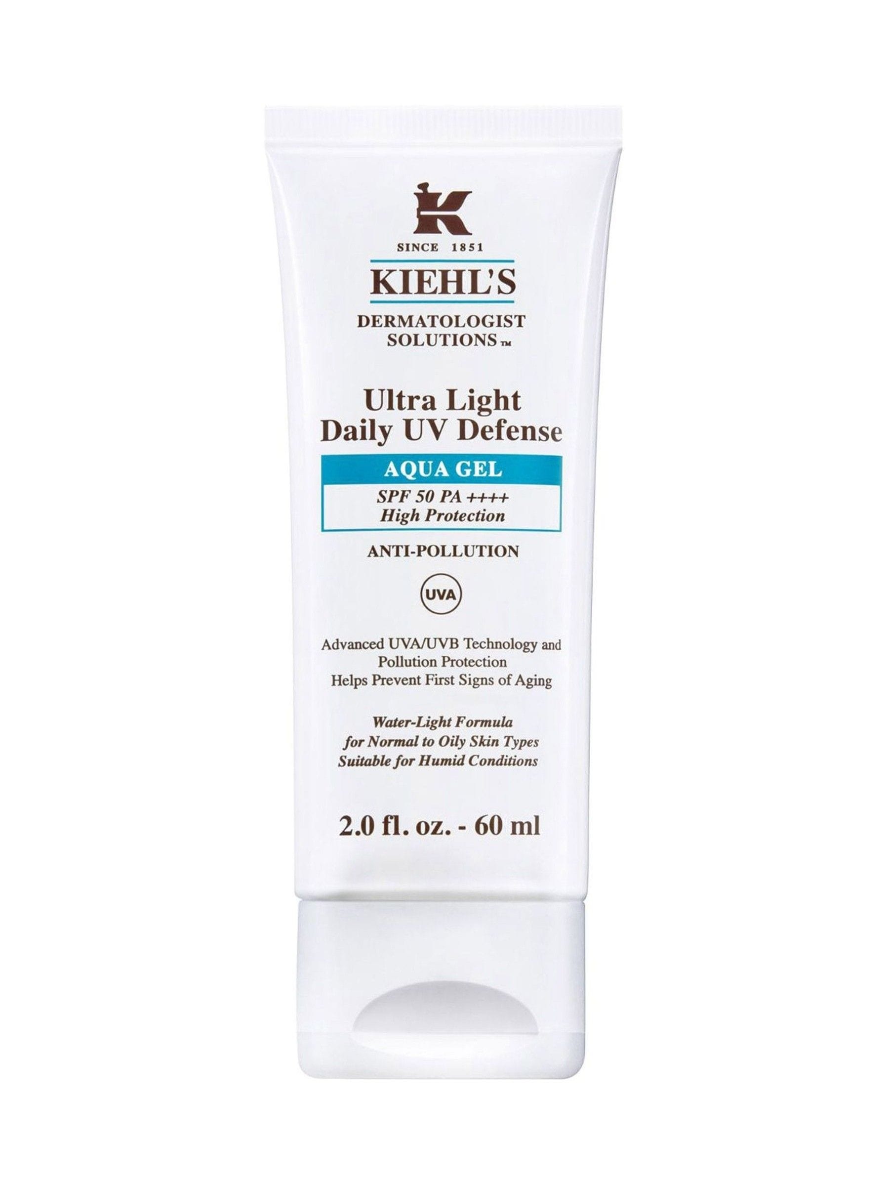 Kiehls SPF 50 Aqua Gel sunscreen 60ml, UK version