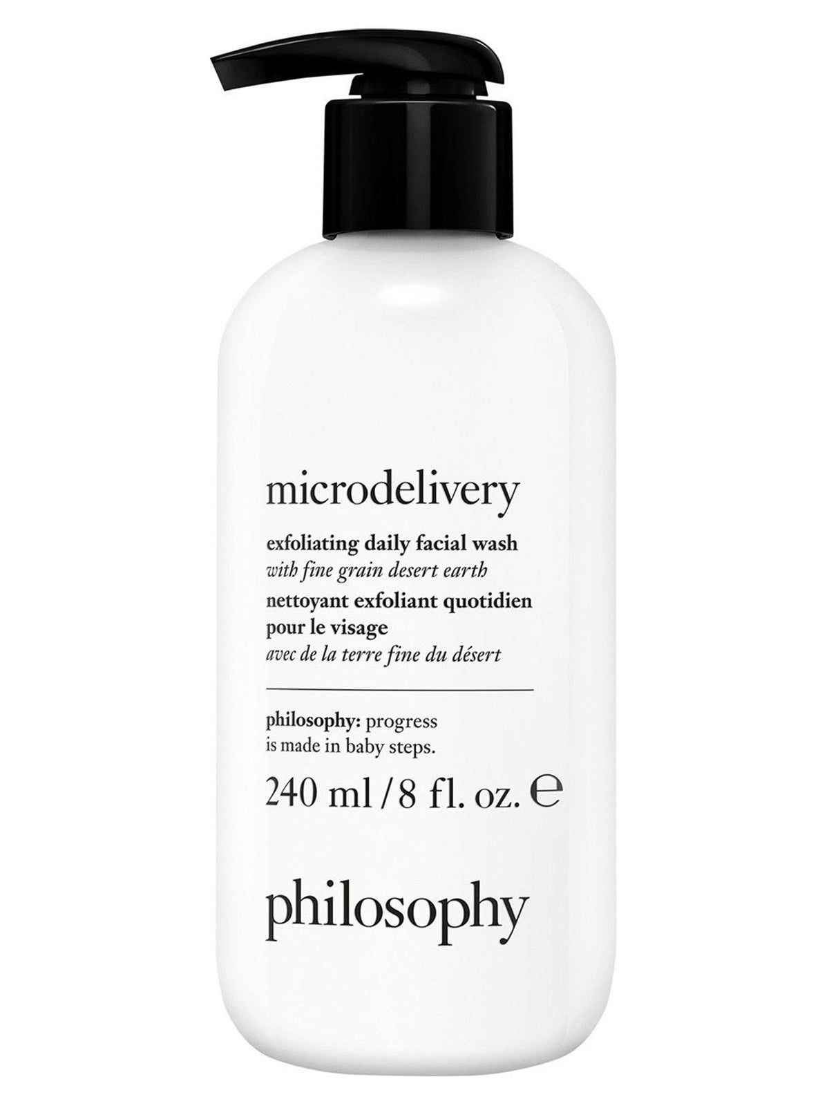 Philosophy Microdelivery Exfoliating Facial Wash 240ml, imported from the UK