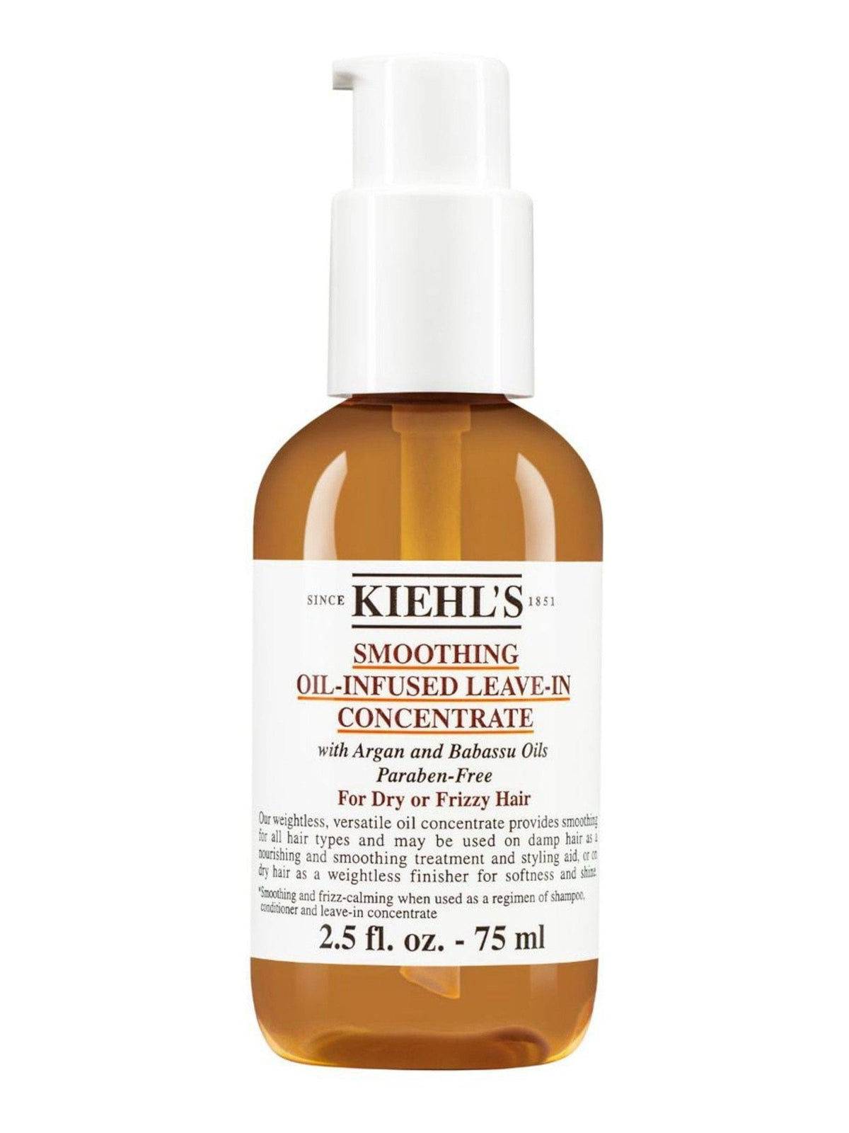 Smoothing Oil-Infused Leave-In Conditioner with Argan and Babassu Oils 75ml