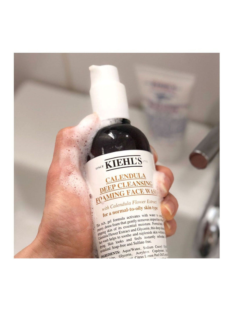 Kiehls Calendula Deep Cleansing Foaming Face Wash 230ml