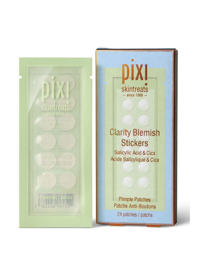 Pixi Clarity Blemish Stickers x24, imported from the UK