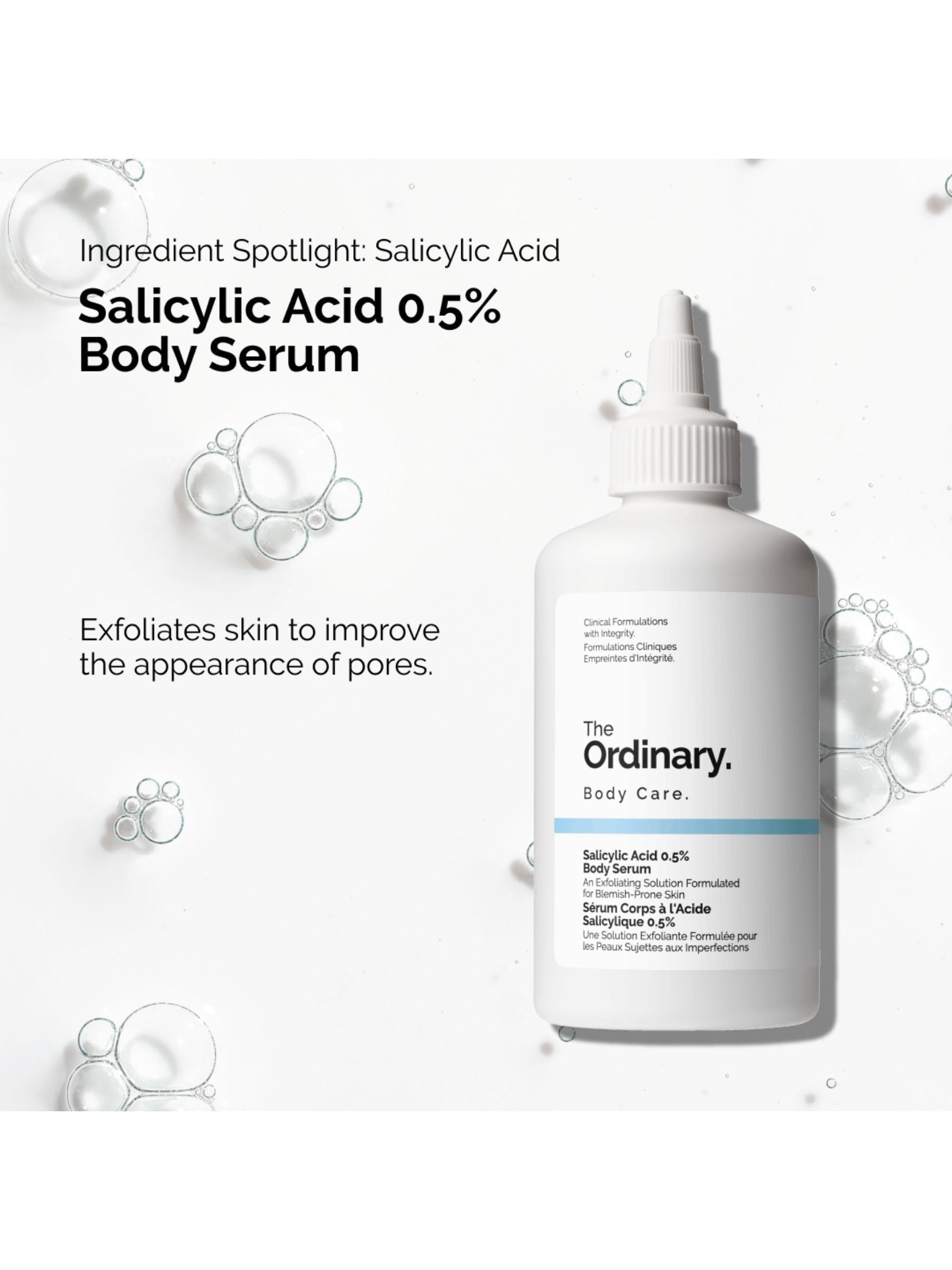 The Ordinary Salicylic Acid Body Serum 240ml (British brand)