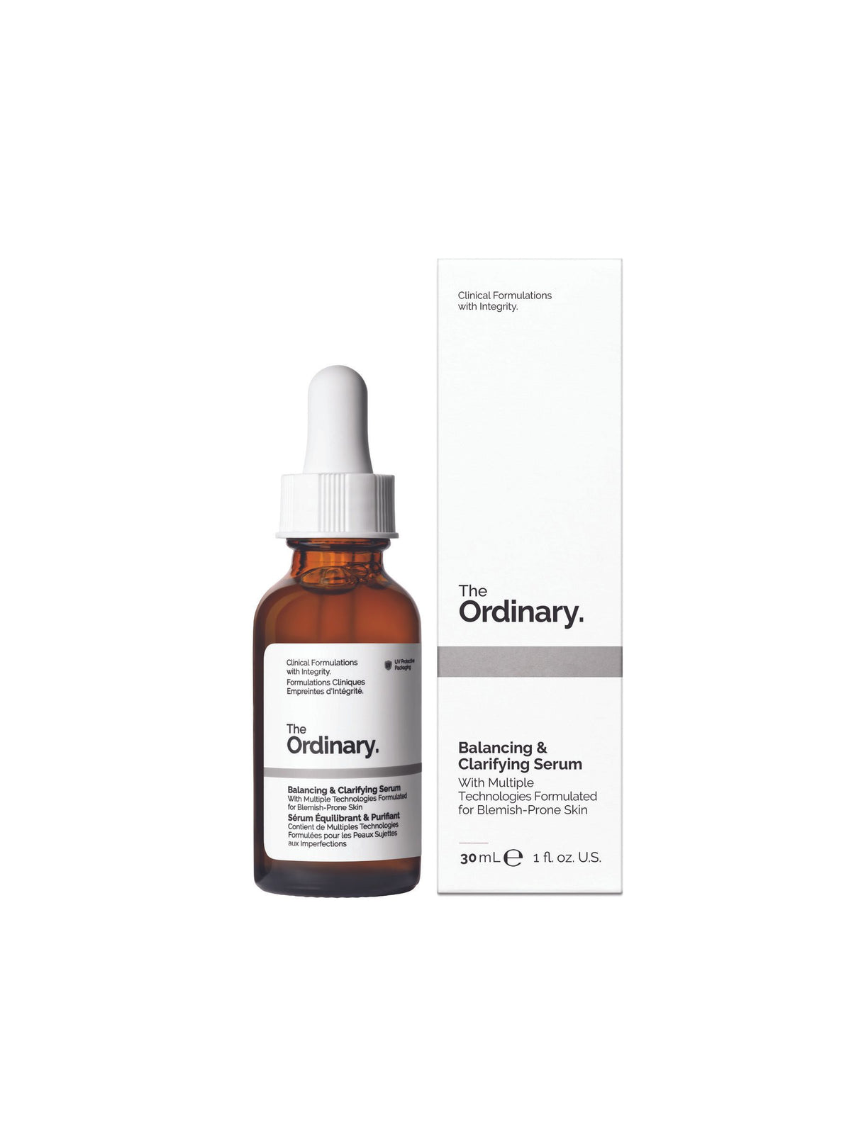 The Ordinary Balancing & Clarifying Serum for Oily Skin (British brand)